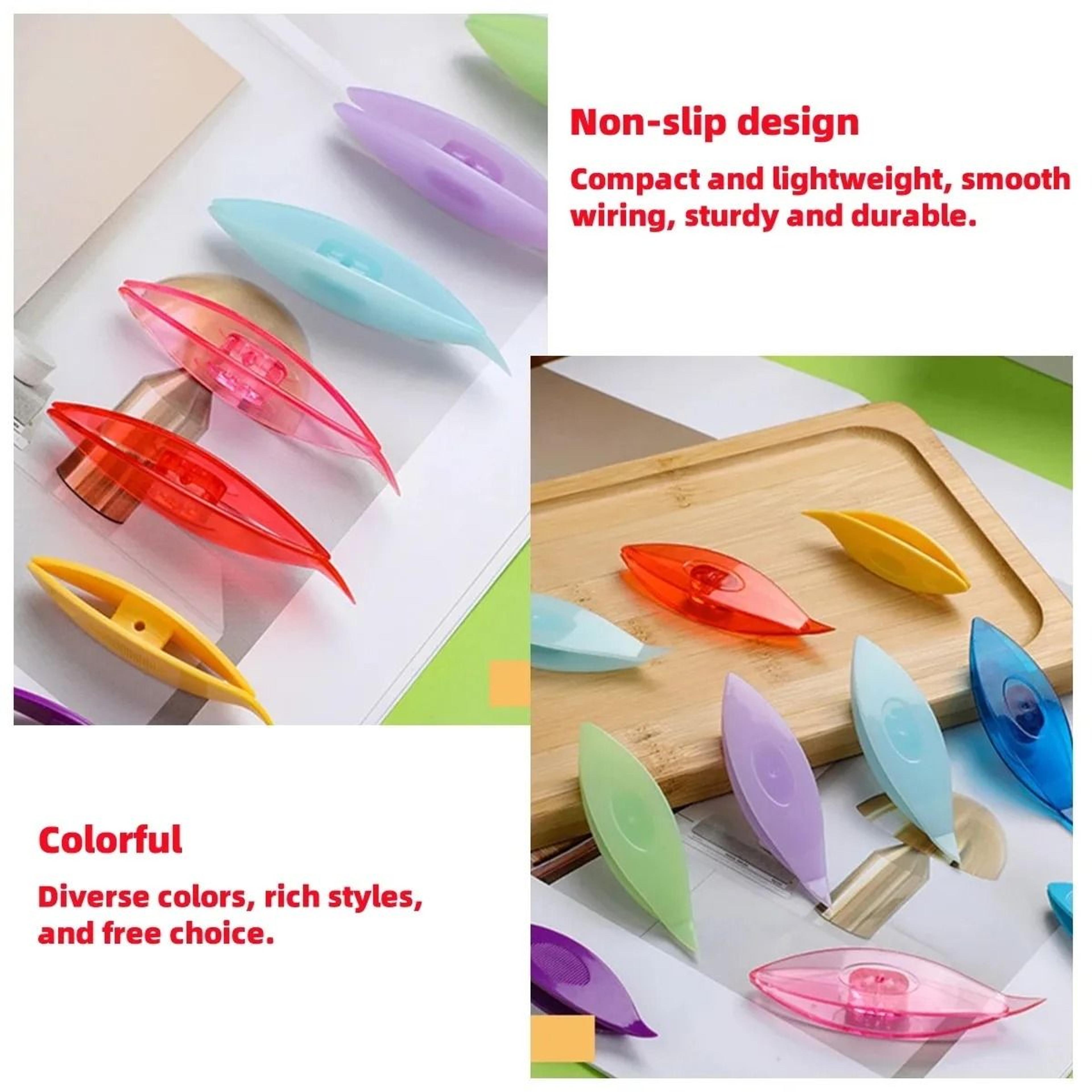 3 Pieces Plastic Tatting Shuttle Set For DIY Lace Making And Hand Weaving 2