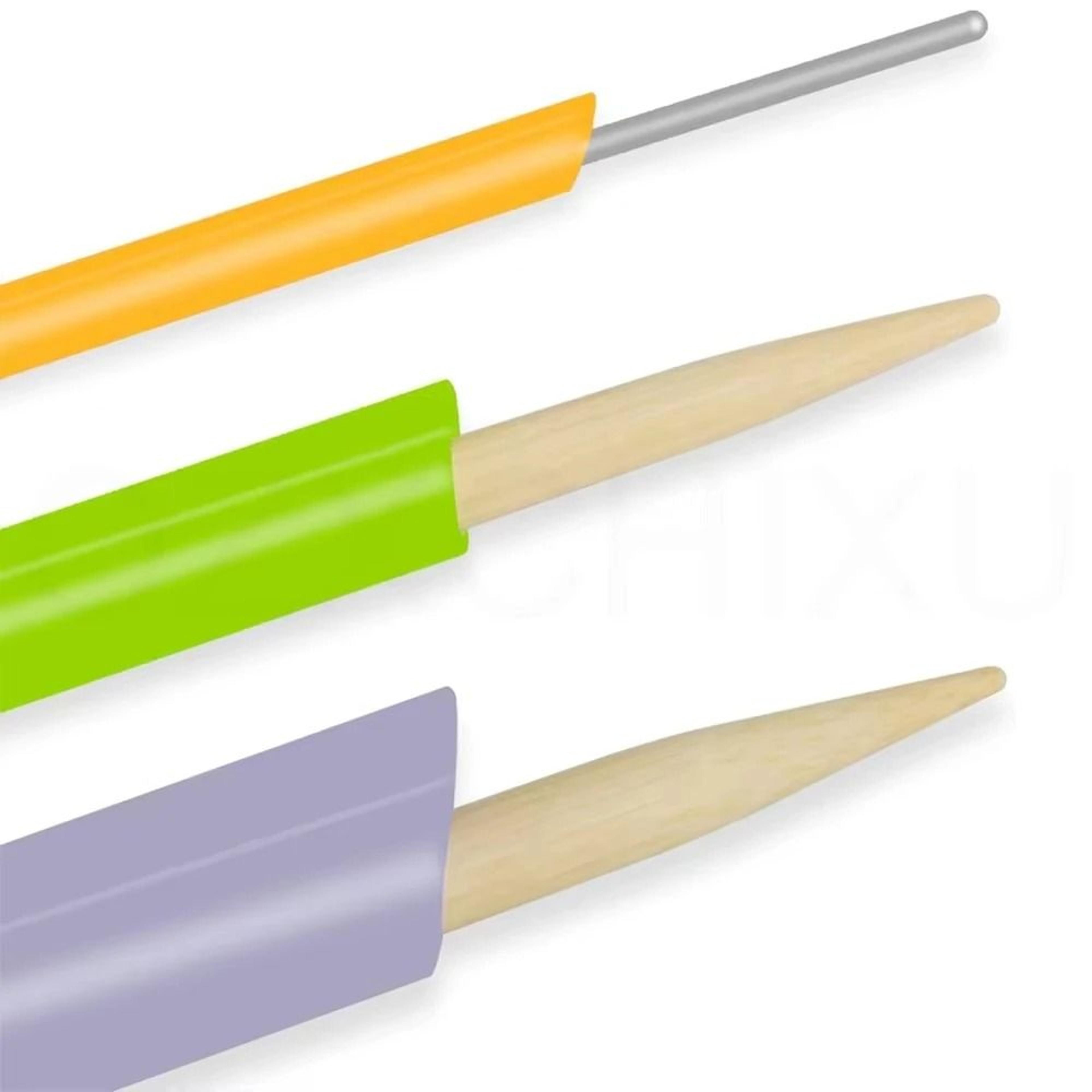 3 Pieces Quick Turn Fabric Tube Turner Set For Sewing Bow Ties And Fabric Stripping 2