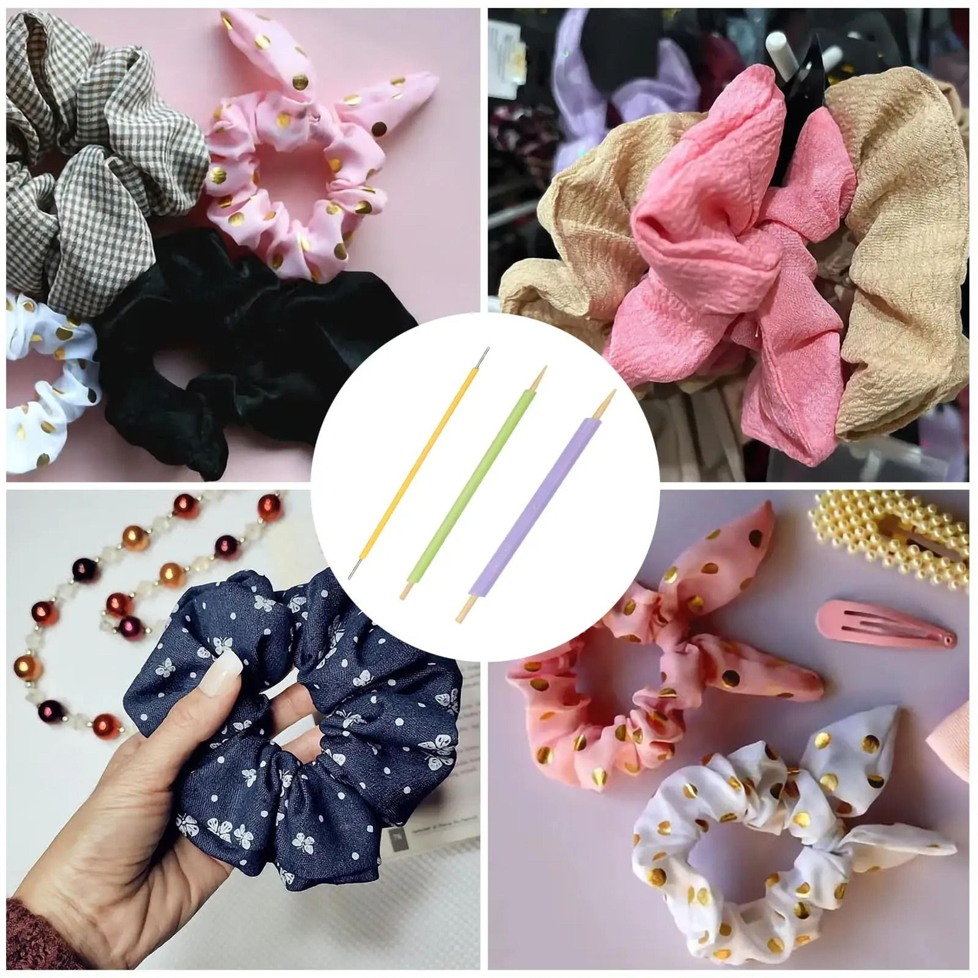 3 Pieces Quick Turn Fabric Tube Turner Set For Sewing Bow Ties And Fabric Stripping 5
