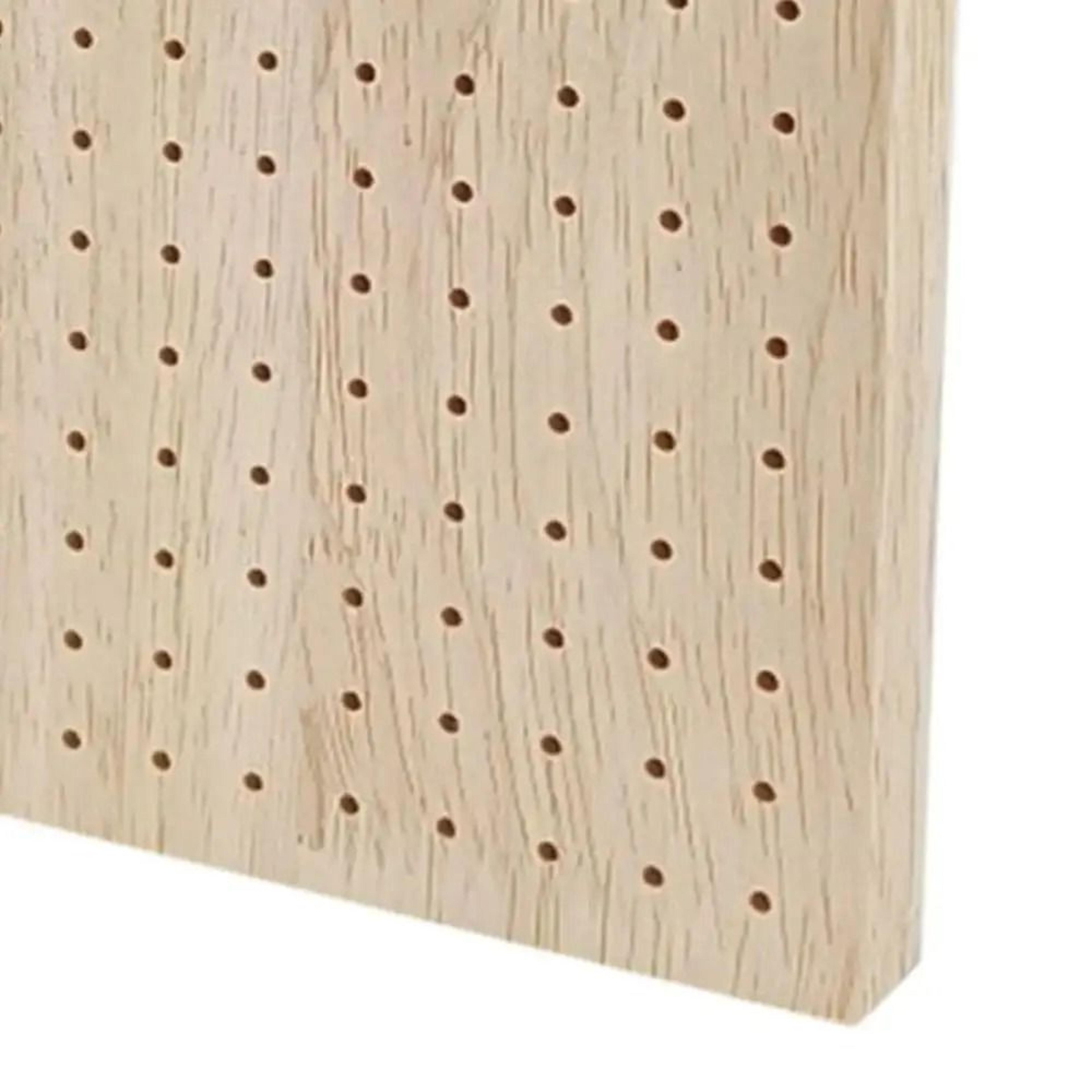 Square Wooden Crochet Blocking Board Set With Stainless Steel Pins For Knitting And Granny Squares 3