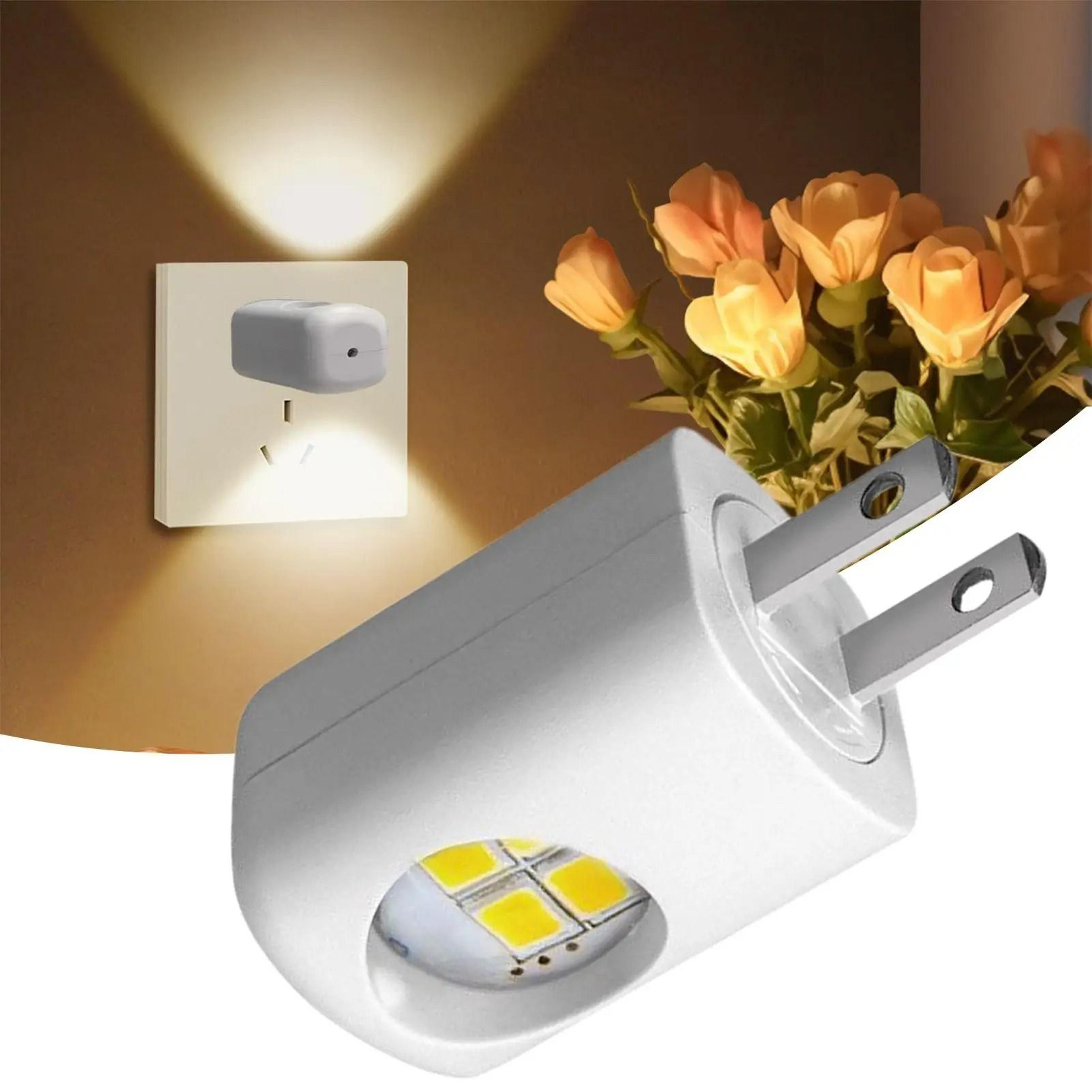 Compact LED Plug In Night Light With Dusk To Dawn Sensor 2