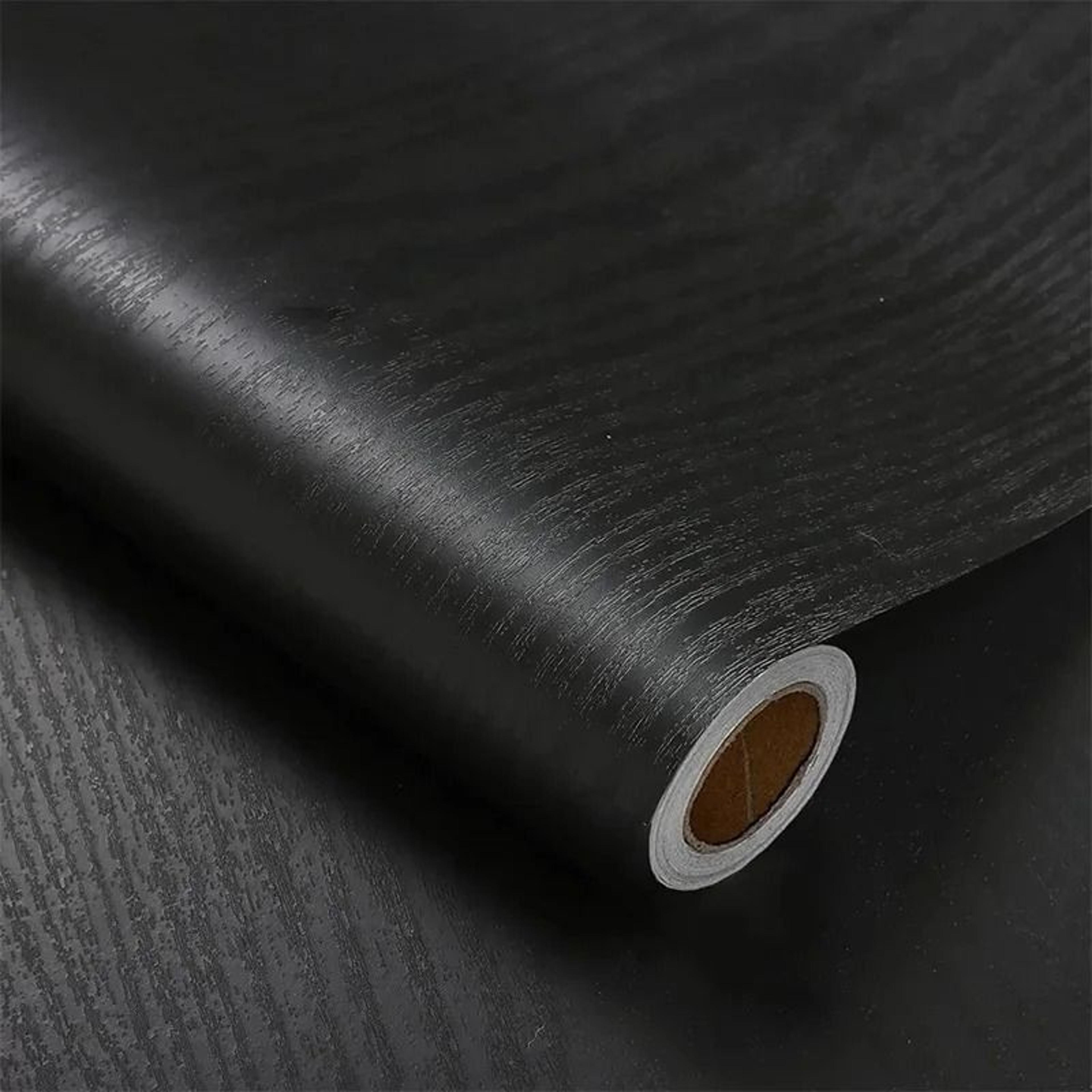 pvc wood grain self adhesive wallpaper closet furniture door renovation roll film