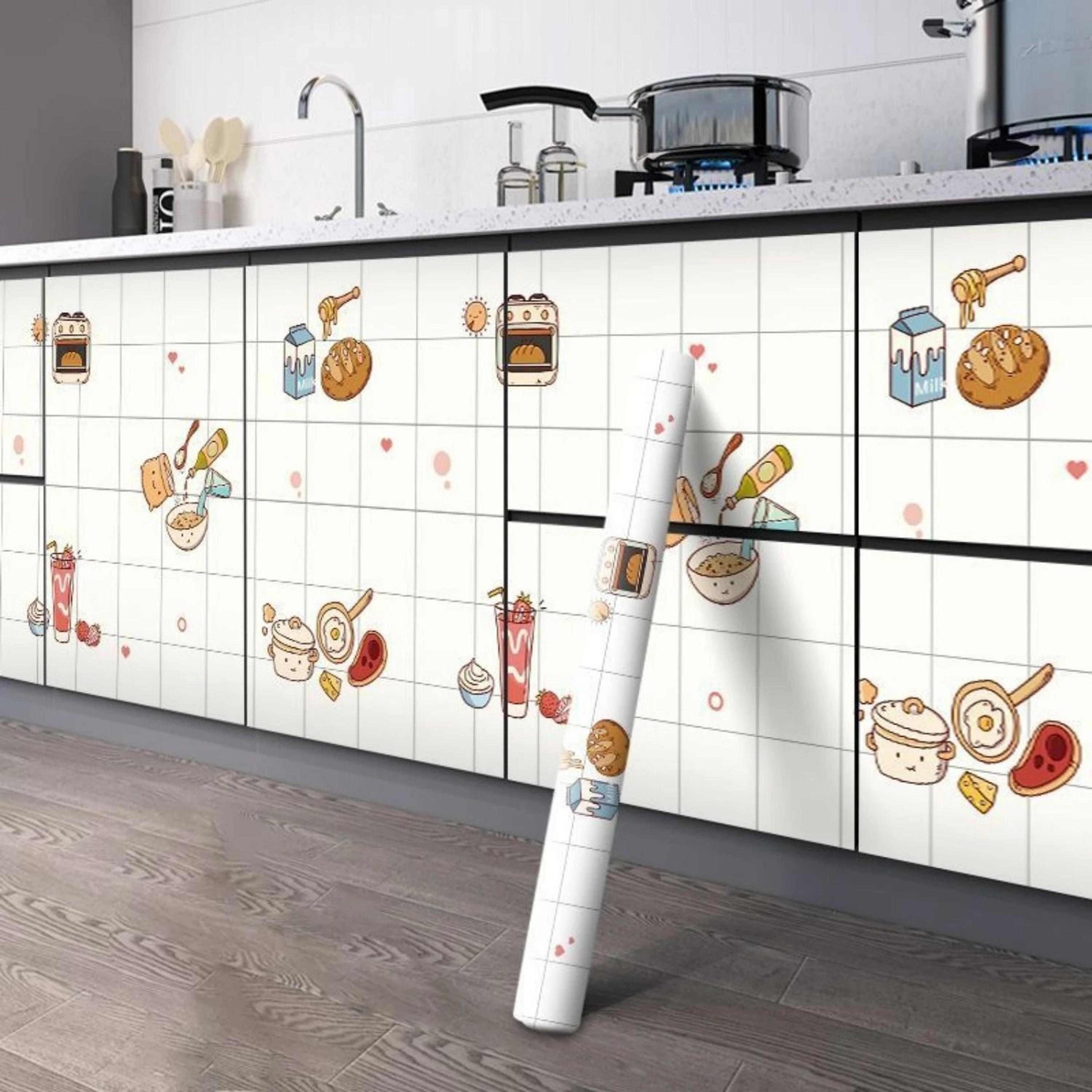 marble grain aluminum foil self adhesive kitchen renovation contact film roll