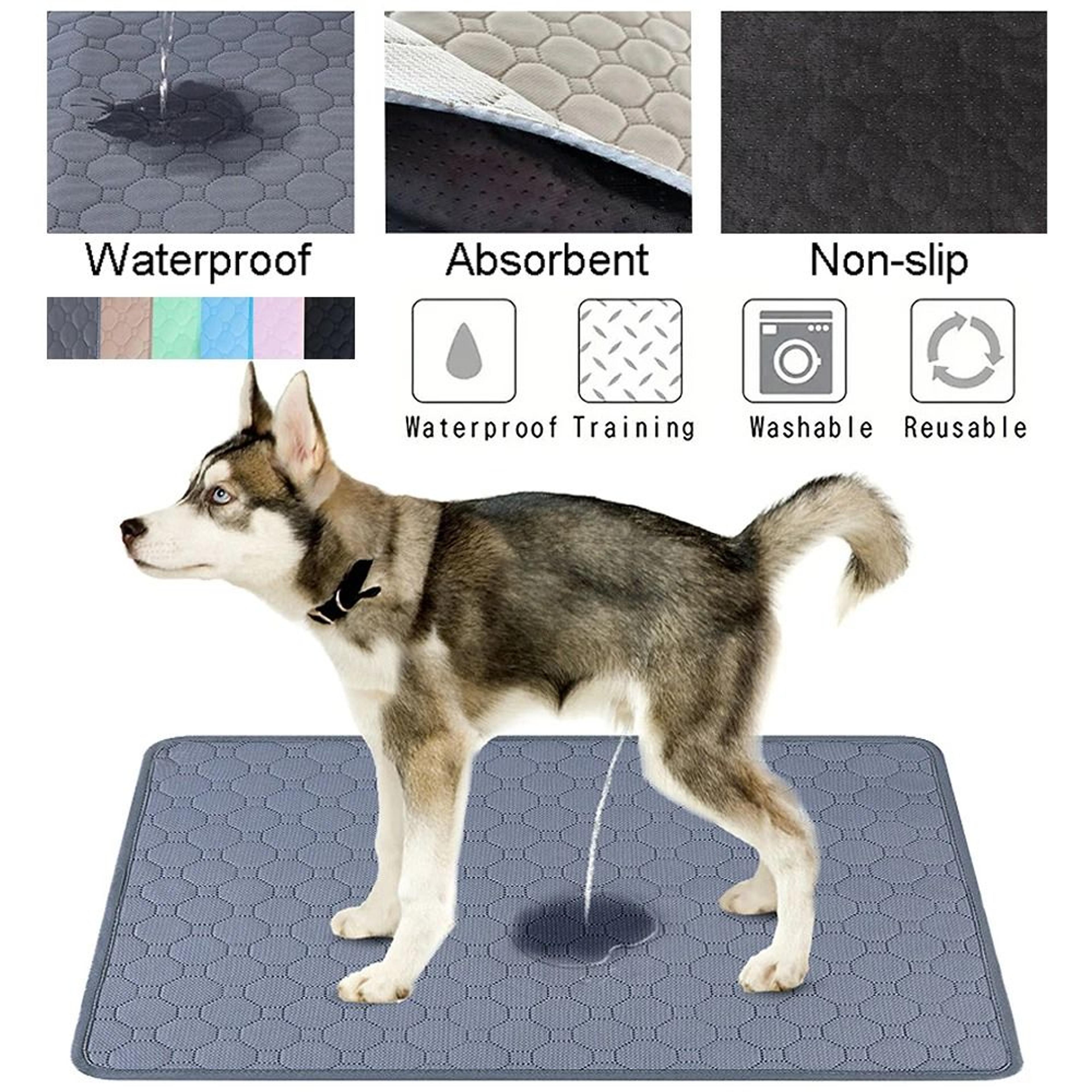 washable reusable dog pee mat anti-slip waterproof pet training pad for floor car seat bed