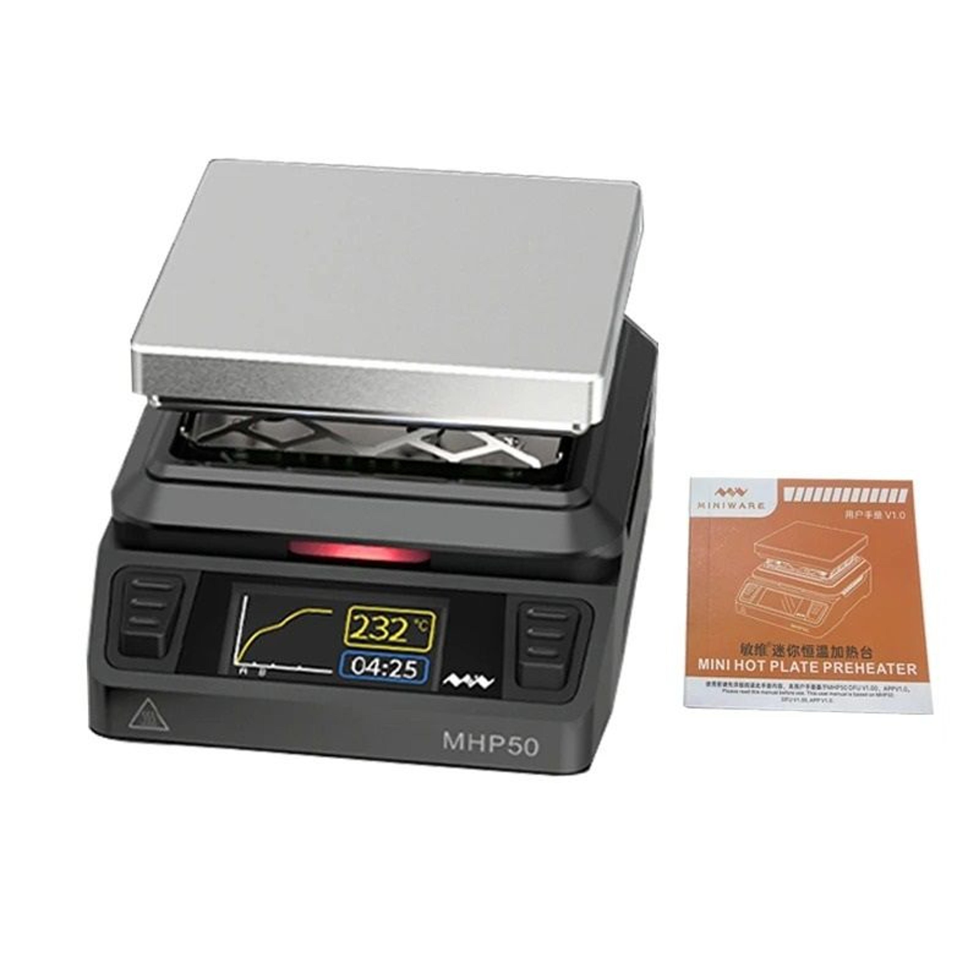 desktop electric preheating station constant temperature mini hot plate for smd pcb soldering
