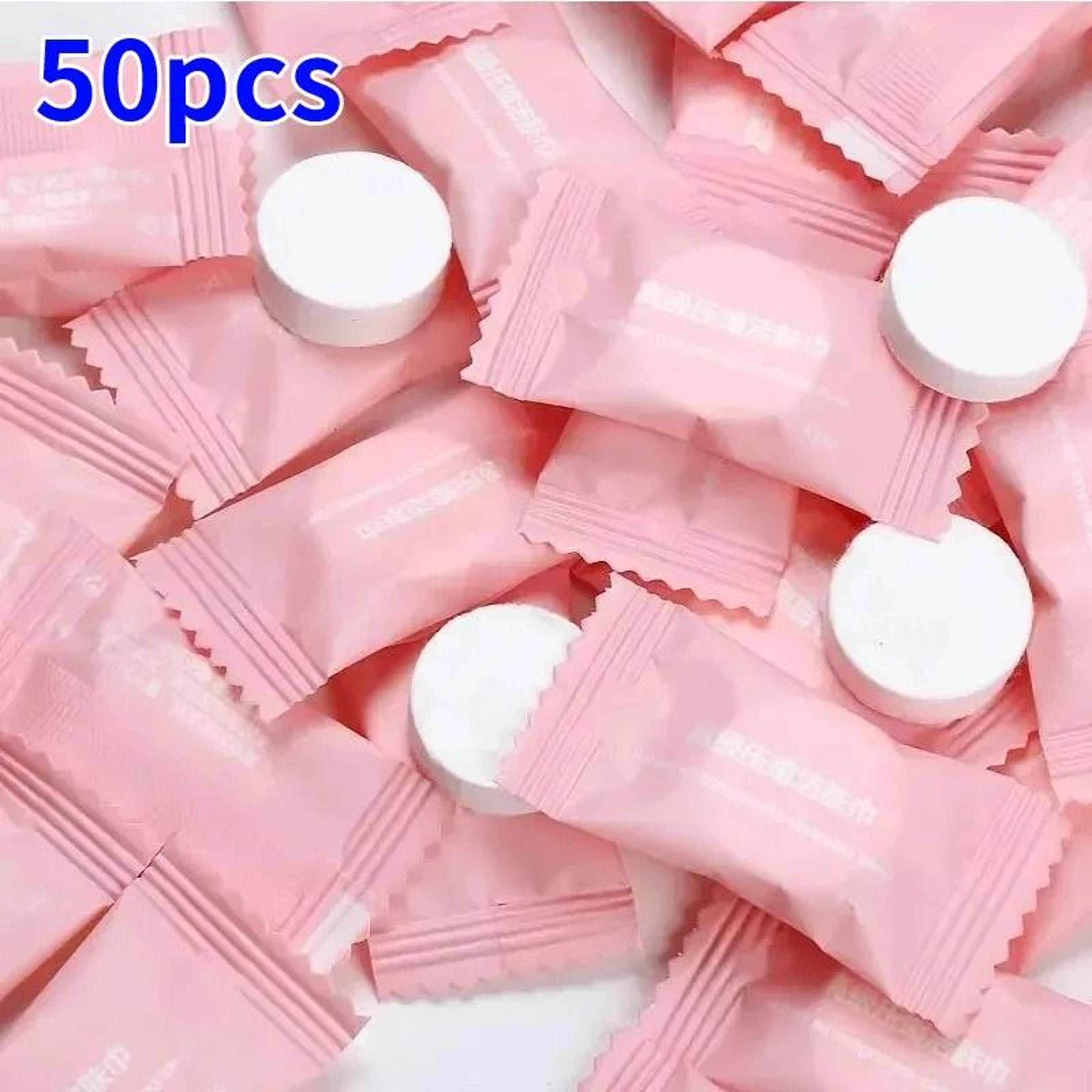 Portable Mini Compressed Towel Tablets And Disposable Magic Face Care Wipes 8