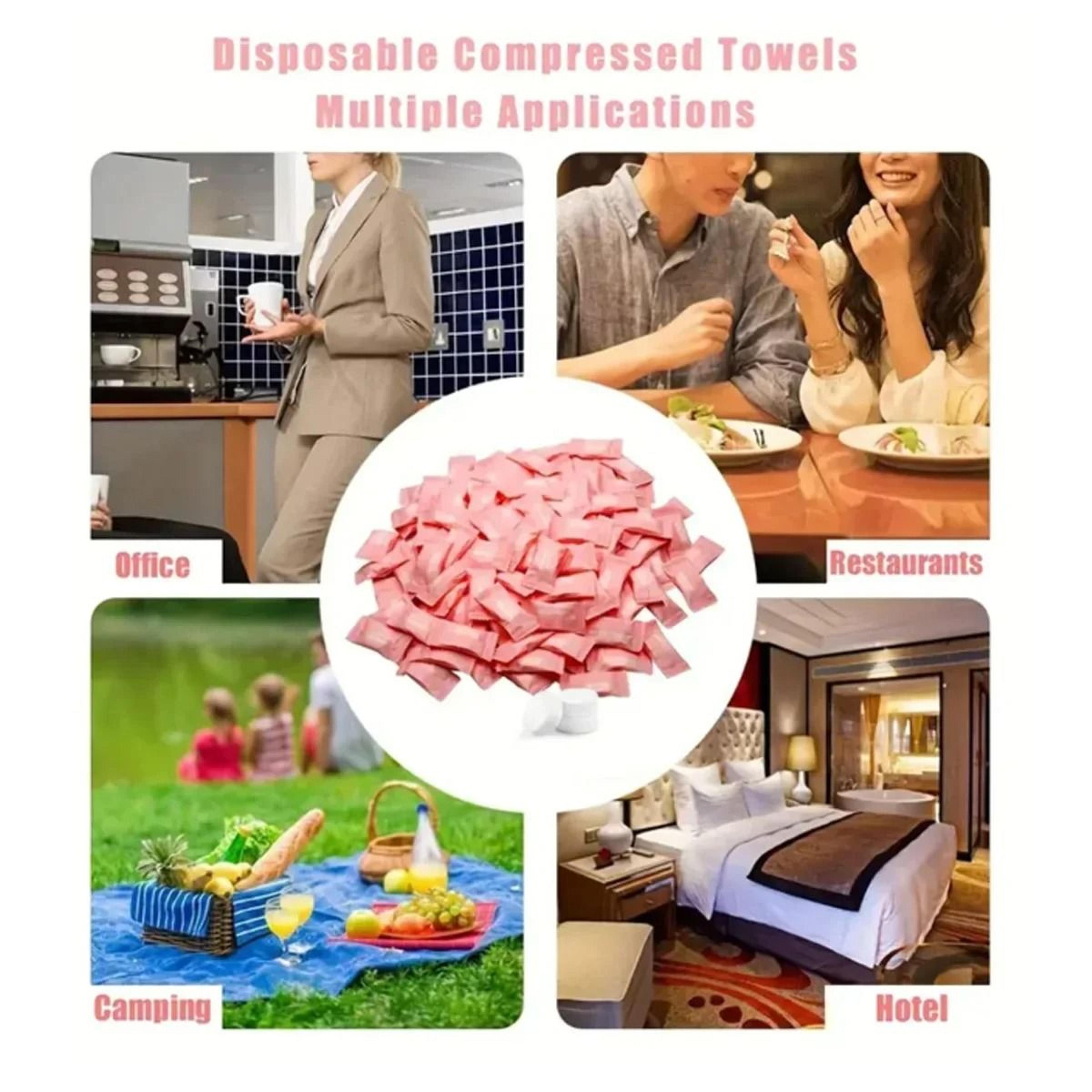 Portable Mini Compressed Towel Tablets And Disposable Magic Face Care Wipes 5