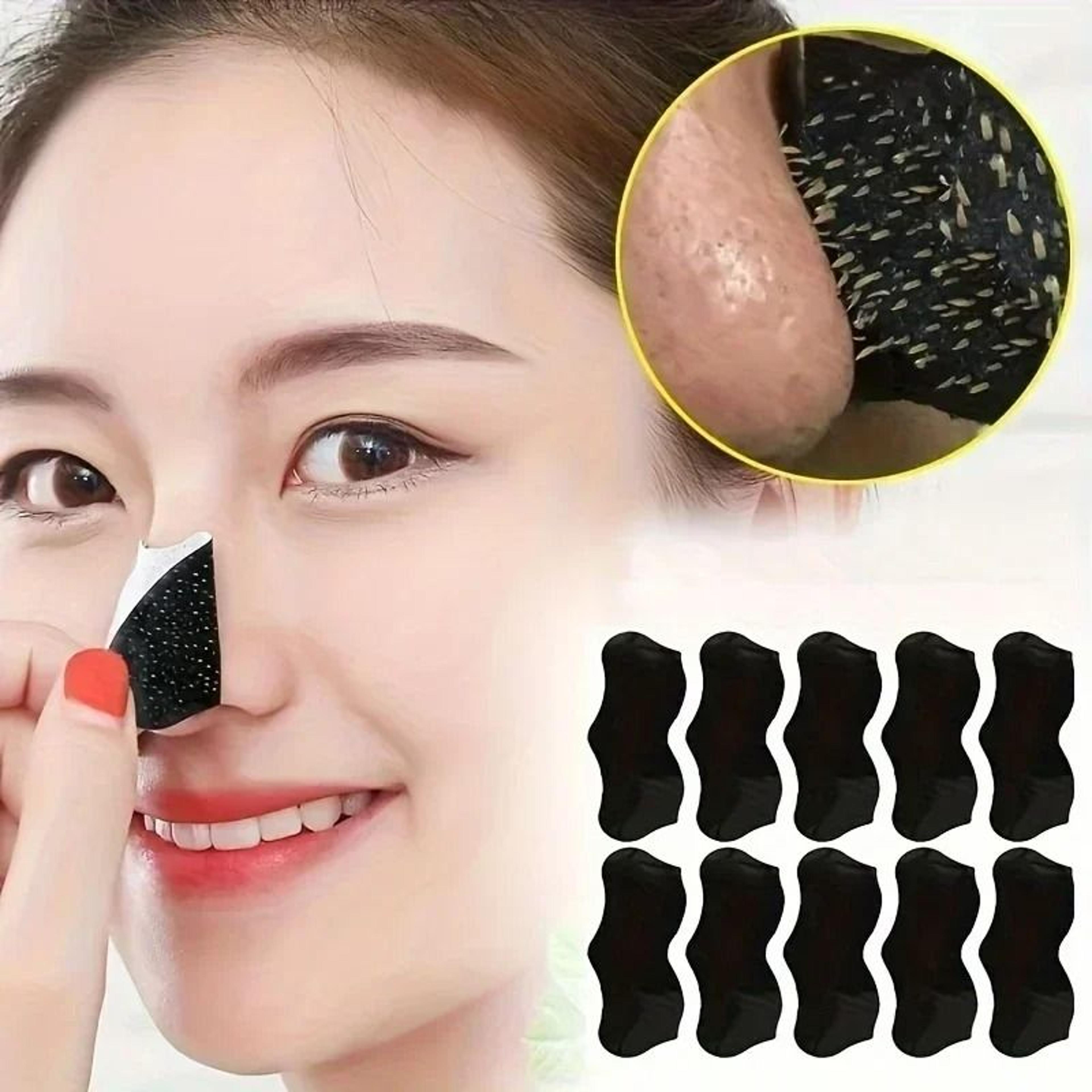 deep cleansing blackhead removal nose strips and pore unclogging nasal patch set