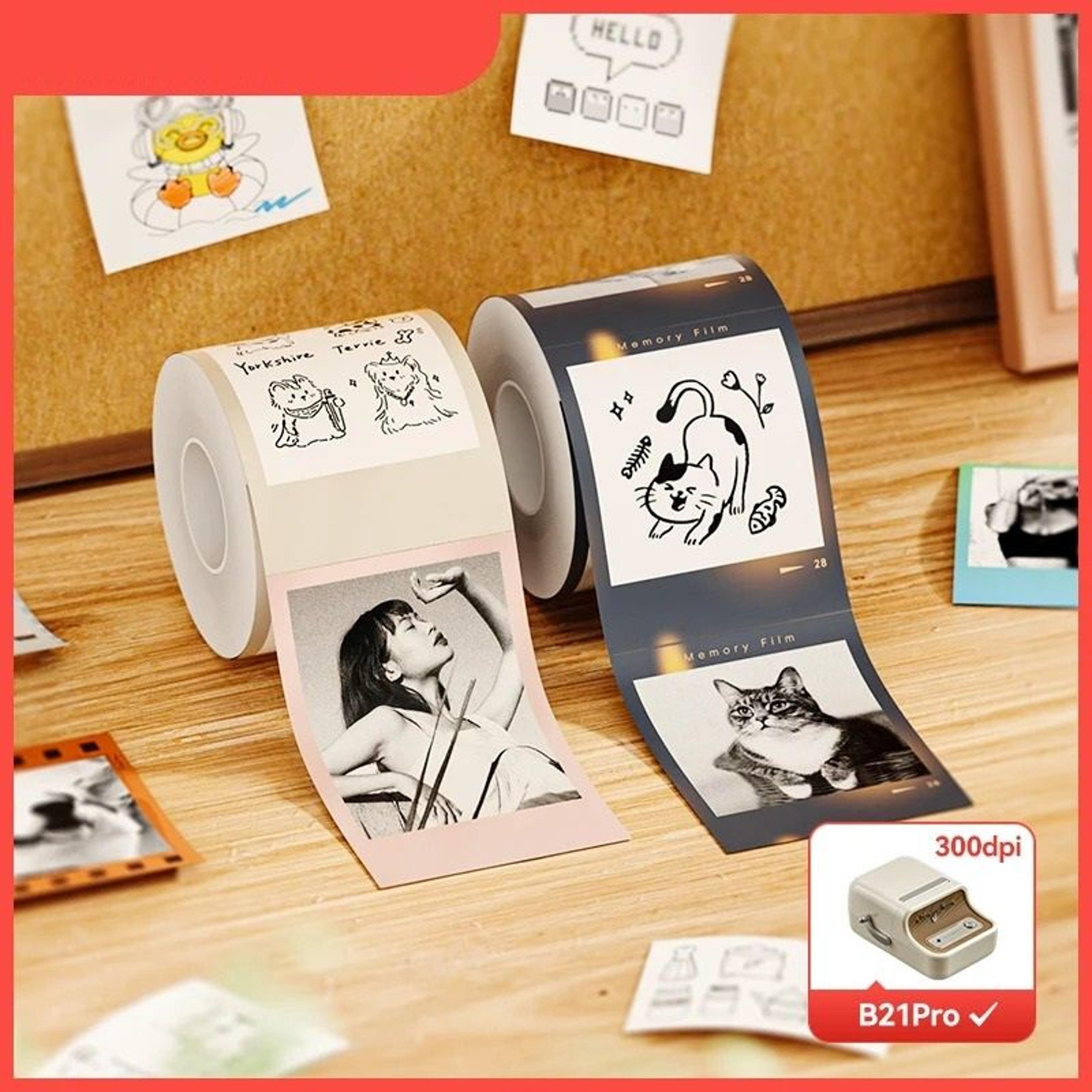 300 dpi high definition cardboard label adhesive photo printing sticker paper
