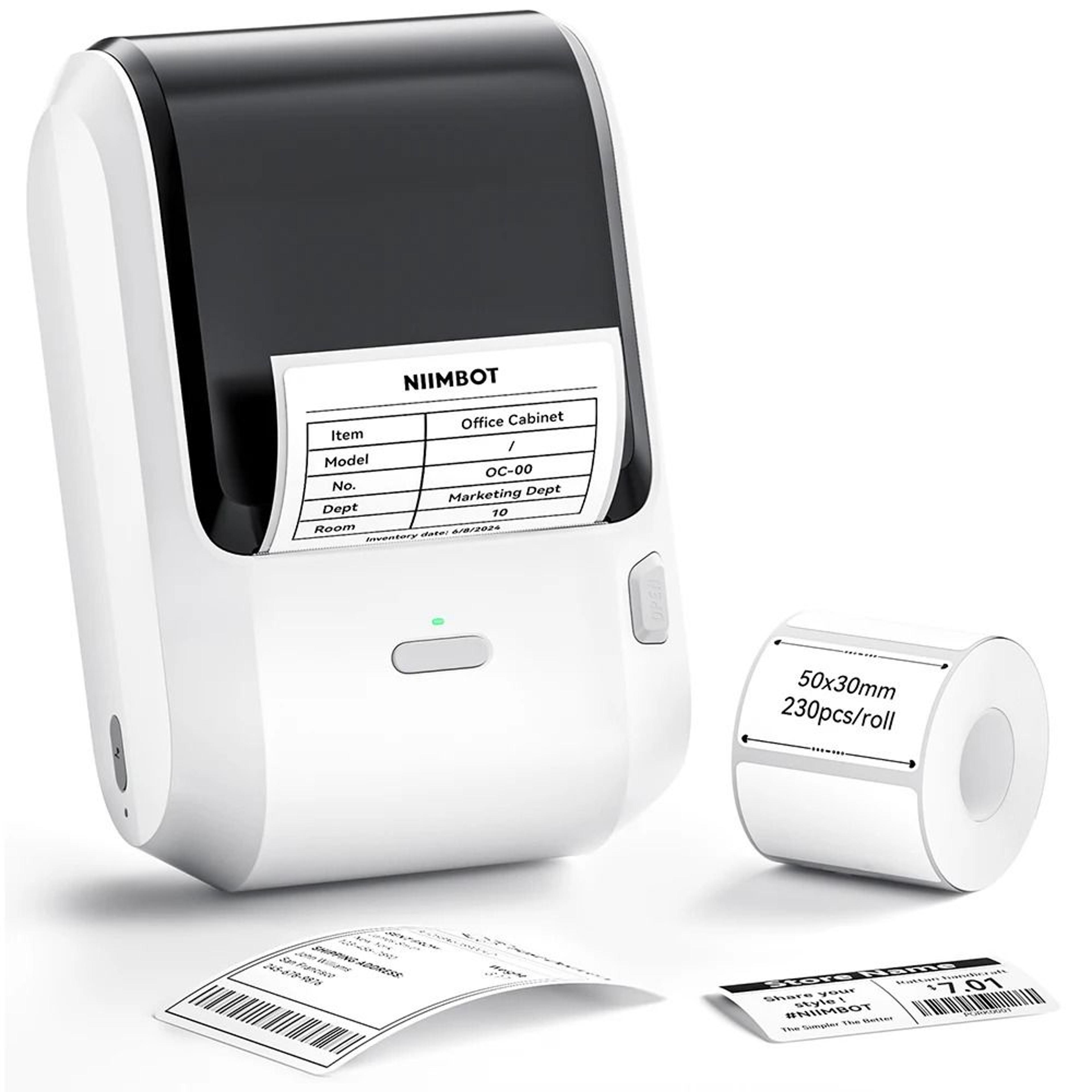 commercial high-precision thermal transfer label printer for jewelry retail & business