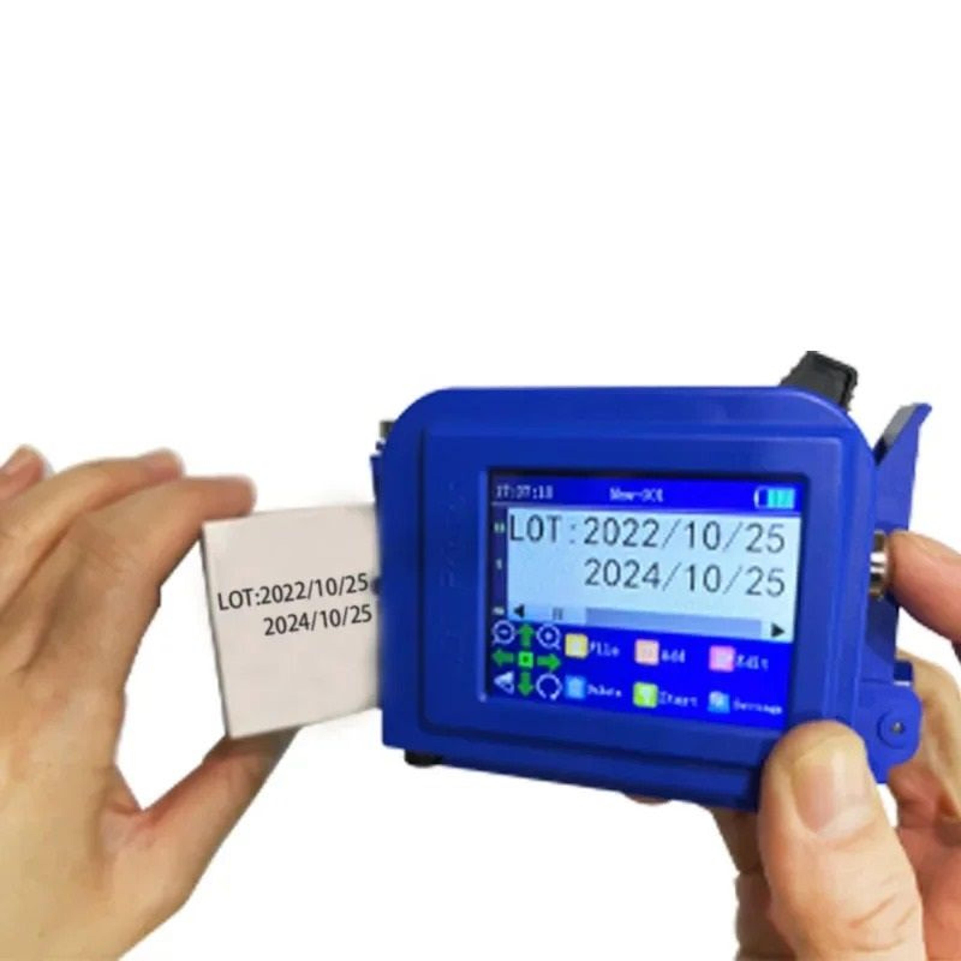 Handheld Thermal Inkjet Printer Mini Portable Batch Coder For QR Barcodes And Dates 4