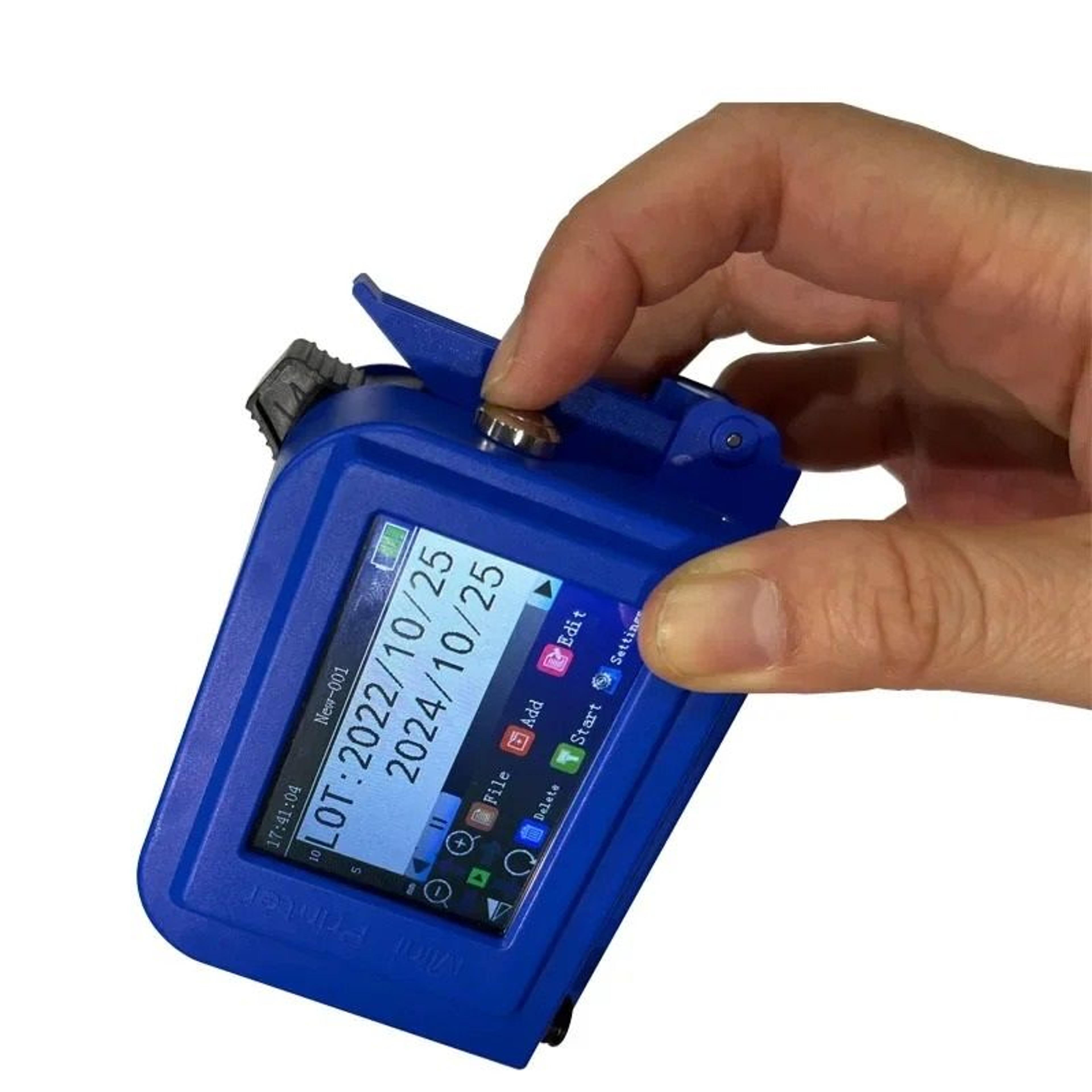 Handheld Thermal Inkjet Printer Mini Portable Batch Coder For QR Barcodes And Dates 5
