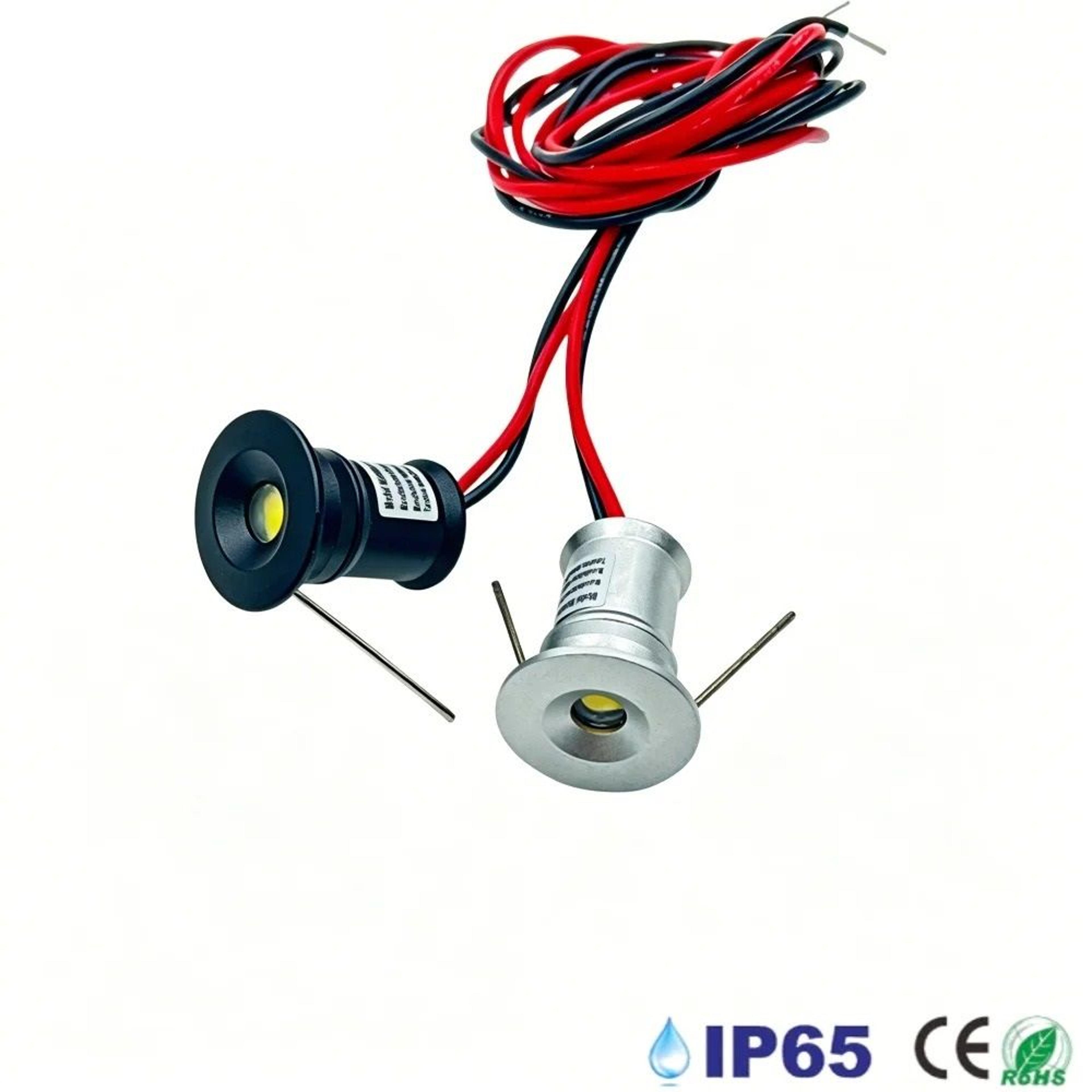 desktop mini led spotlight ceiling indoor 1w recessed 12v dimmable showcase lamp
