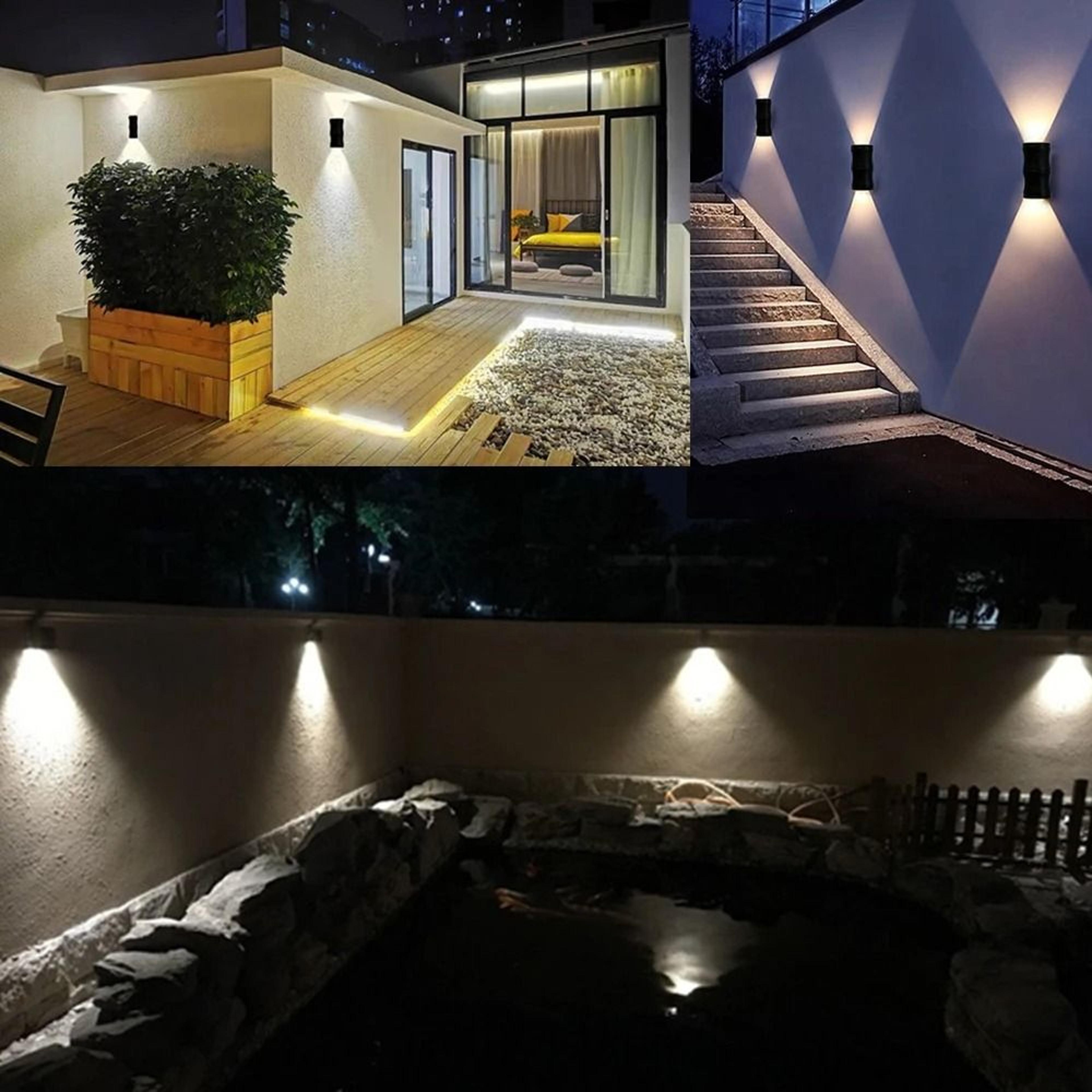 1W Mini LED Up And Down Wall Lamp 12V 24V Outdoor Waterproof Wall Sconce 1