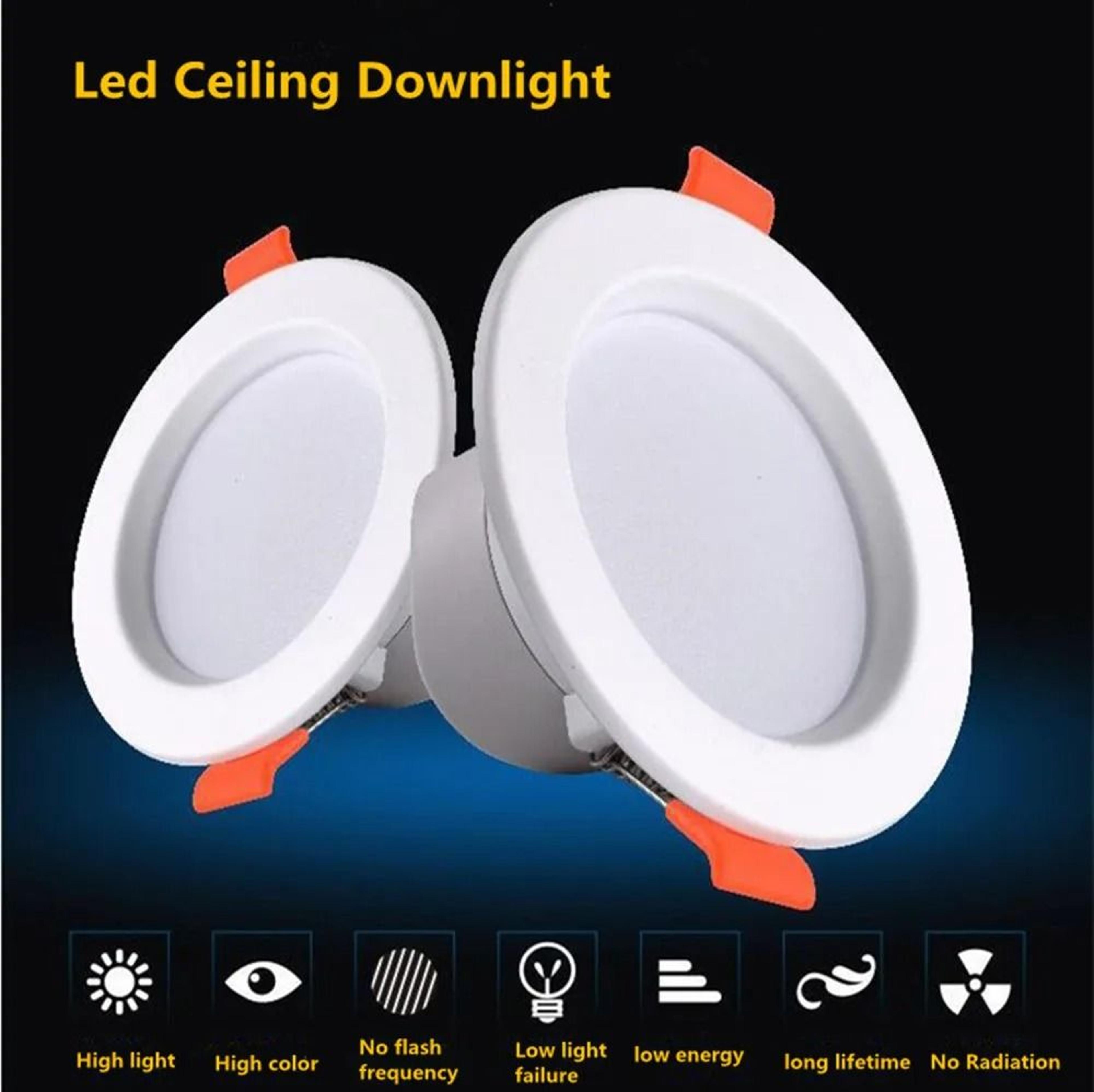 LED Recessed Downlight Intelligent Radar Motion Sensor Ceiling Spot Lamp 5W 7W 9W AC220V 1