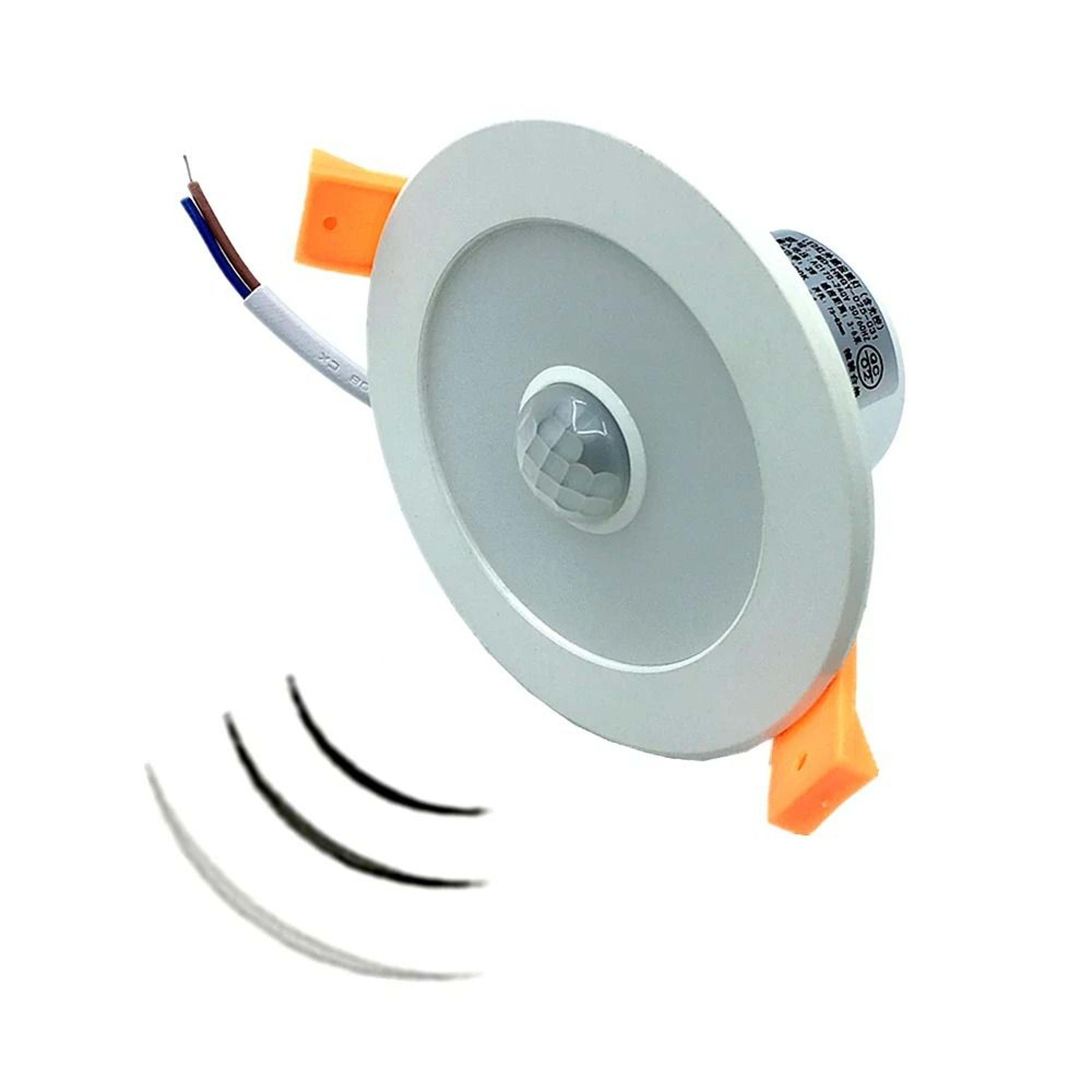 pir motion sensor led downlight recessed ceiling spot lamp 5w 7w 9w ac220v stair walkway light
