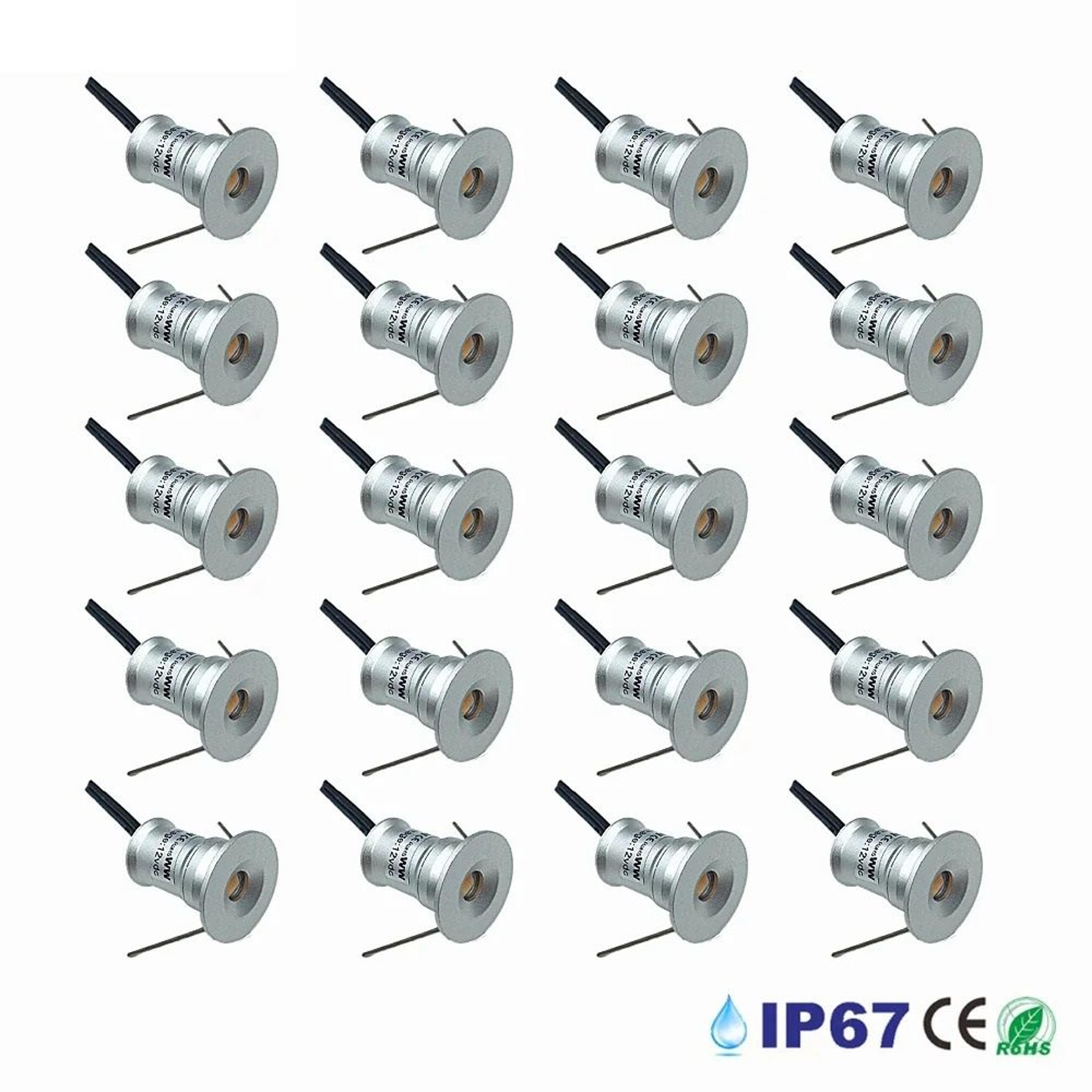 ip67 mini underground led light waterproof 1w garden recessed inground lamp 12v outdoor landscape spot
