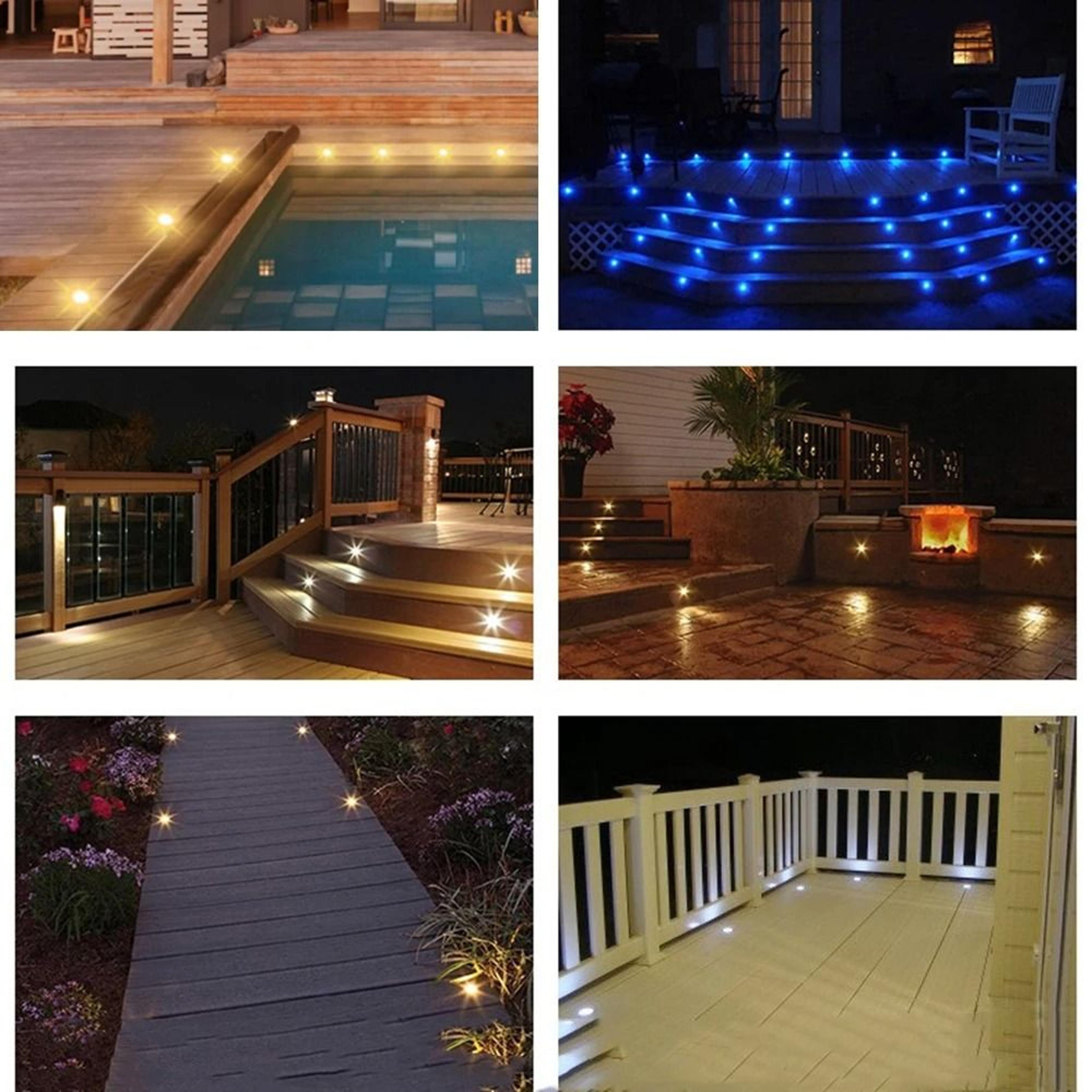 1w recessed underground led light ip67 waterproof outdoor garden stair spot light with driver 12v