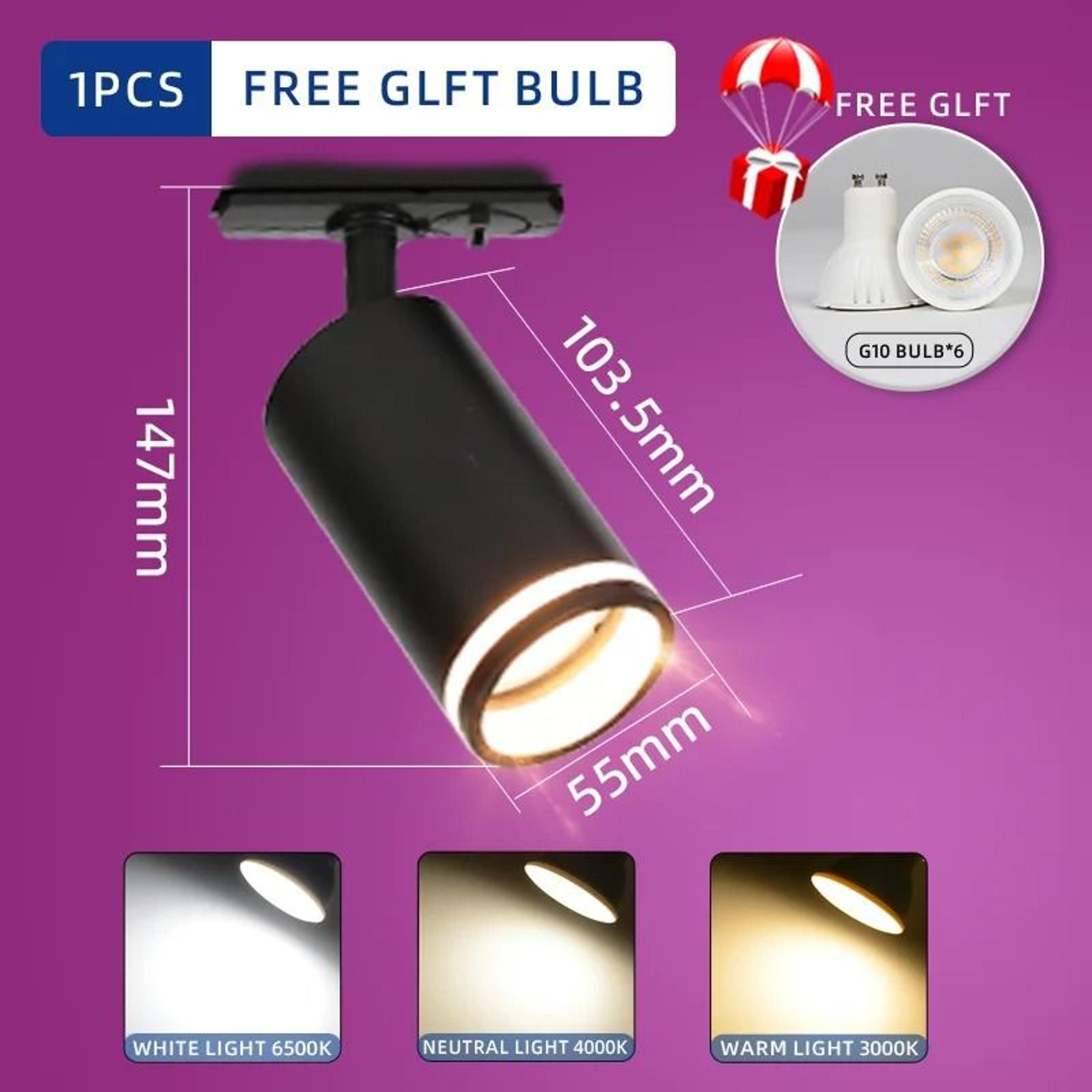 LED Track Light 85265V COB Ceiling Track Lamp Rail System Spot Clothing Shop Living Room 10