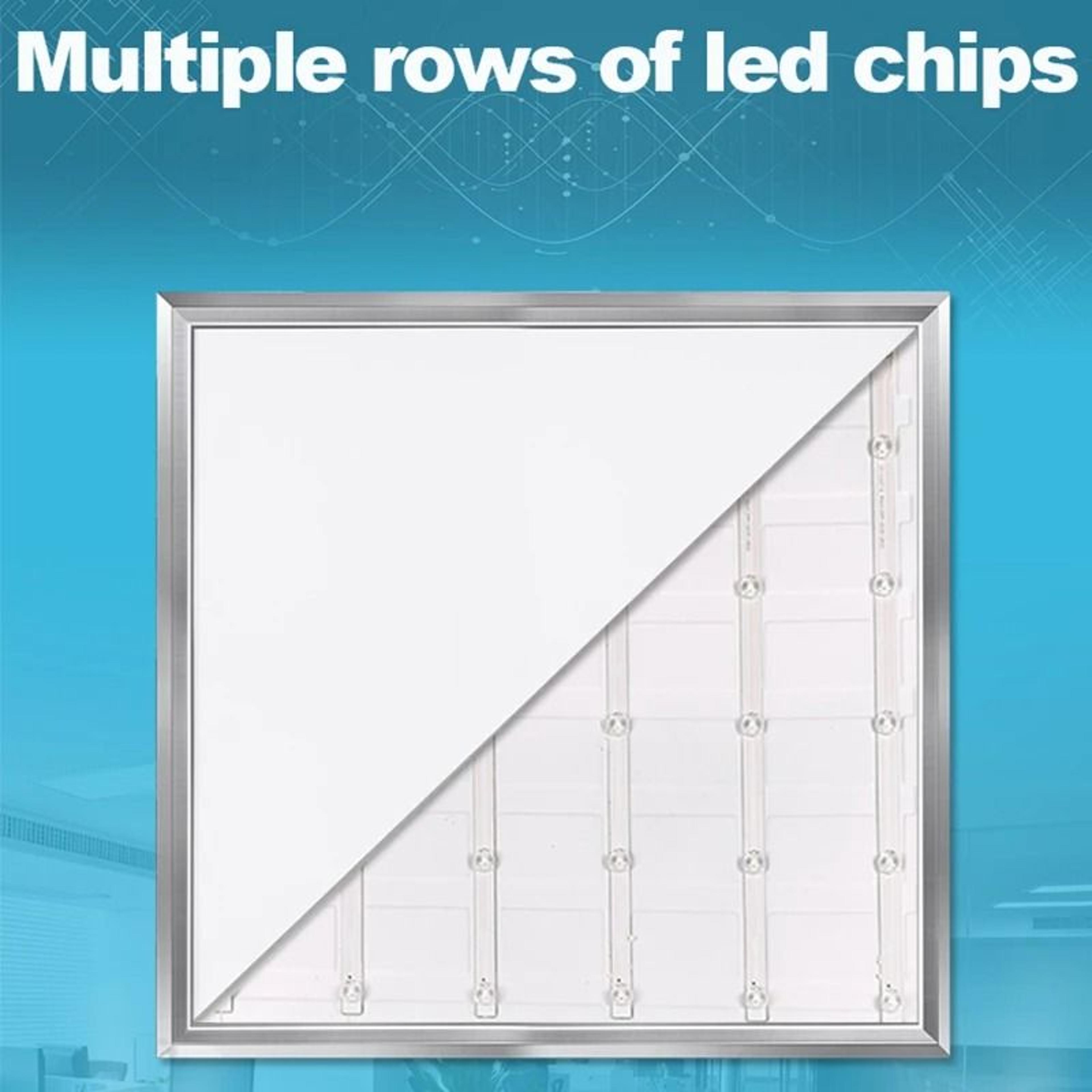 LED Panel Light 20W 118x118 Inch Indoor Ceiling Lighting 220V Ultra Thin Square Surface Mounted 5