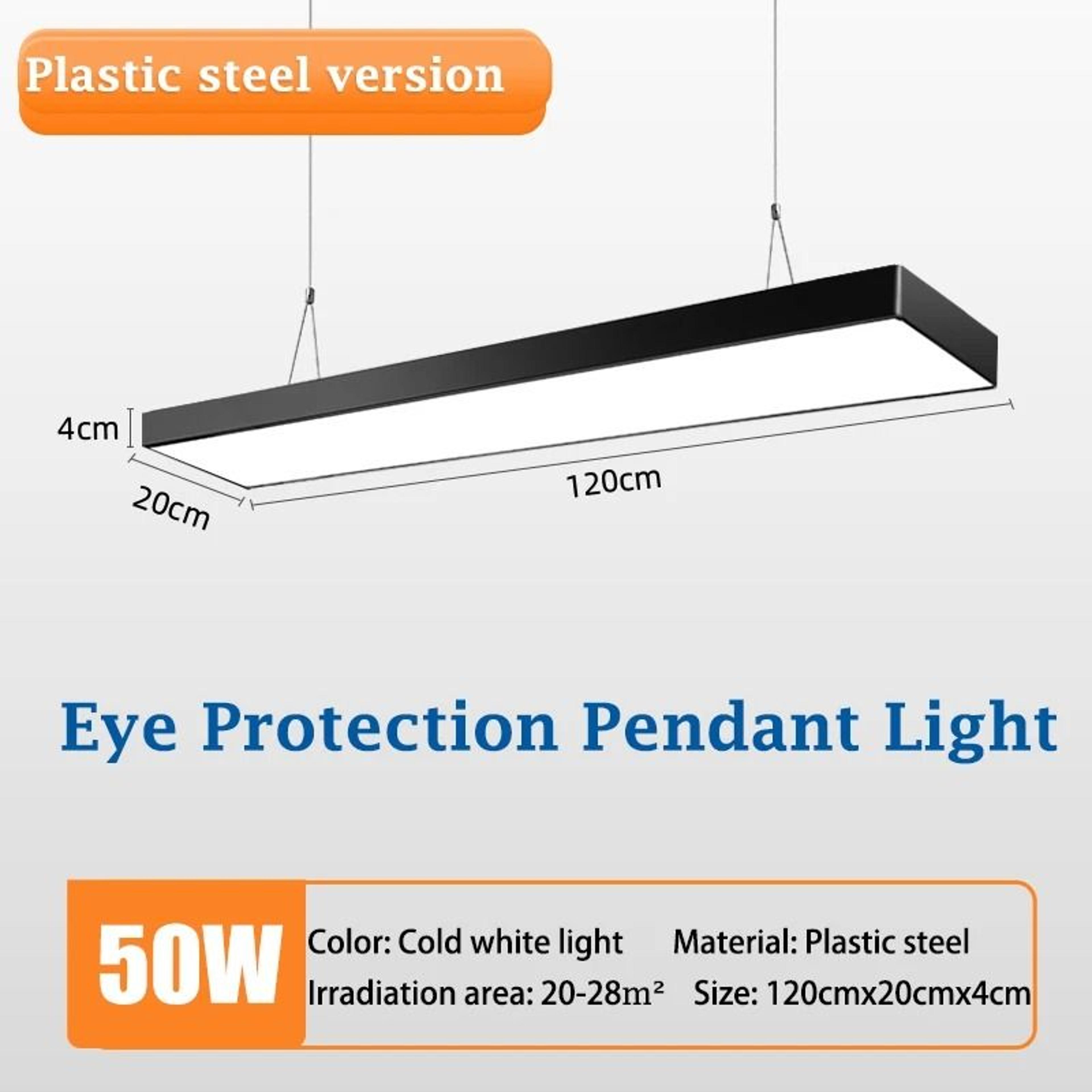 Linear LED Pendant Bar Chandelier 472 Inch 185 To 265V Hanging Ceiling Light Dining Room Office 12