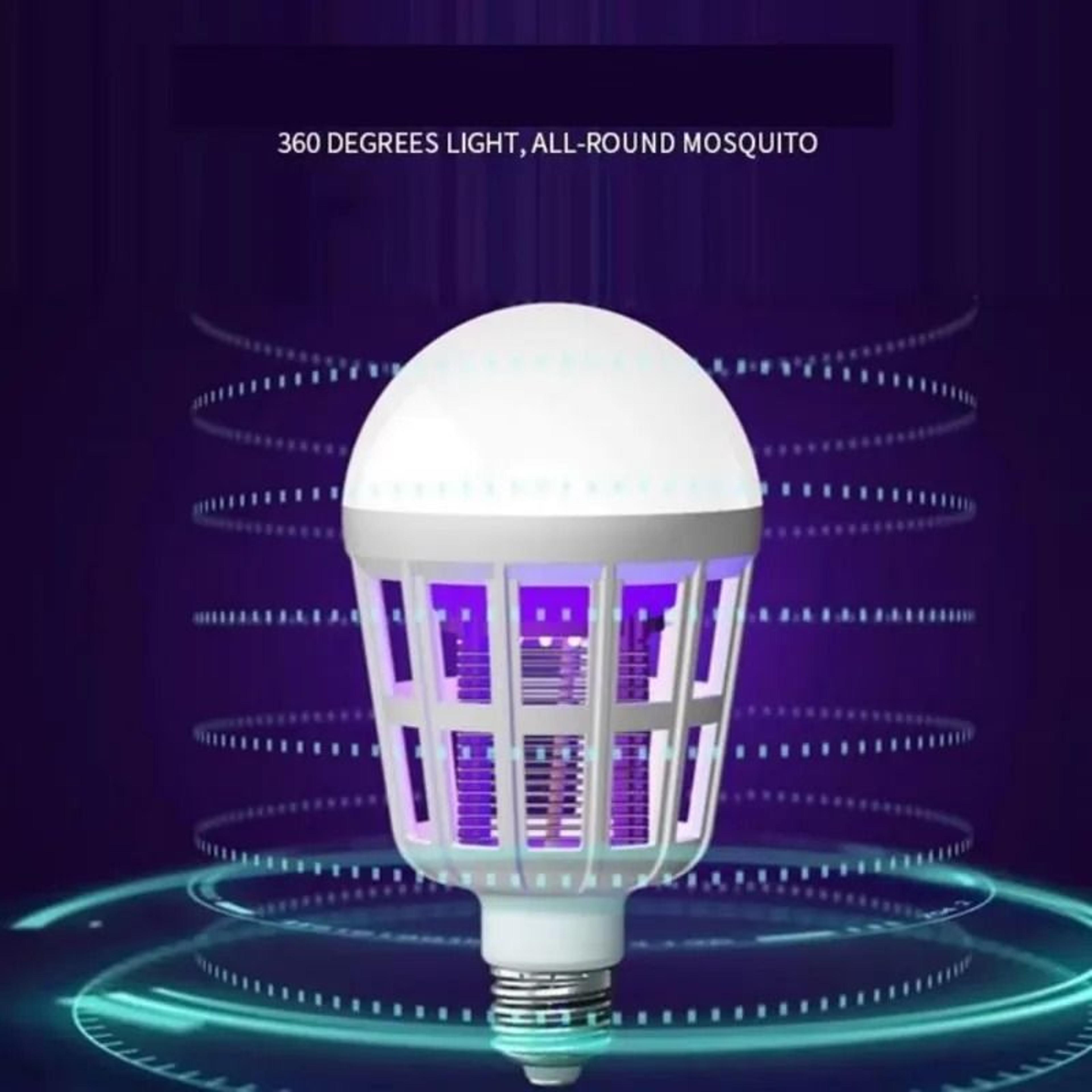 Electric Mosquito Zapper Fly Trap Light Bulb Lamp Home Backyard Indoor Outdoor Insect Killer Fixtur 1