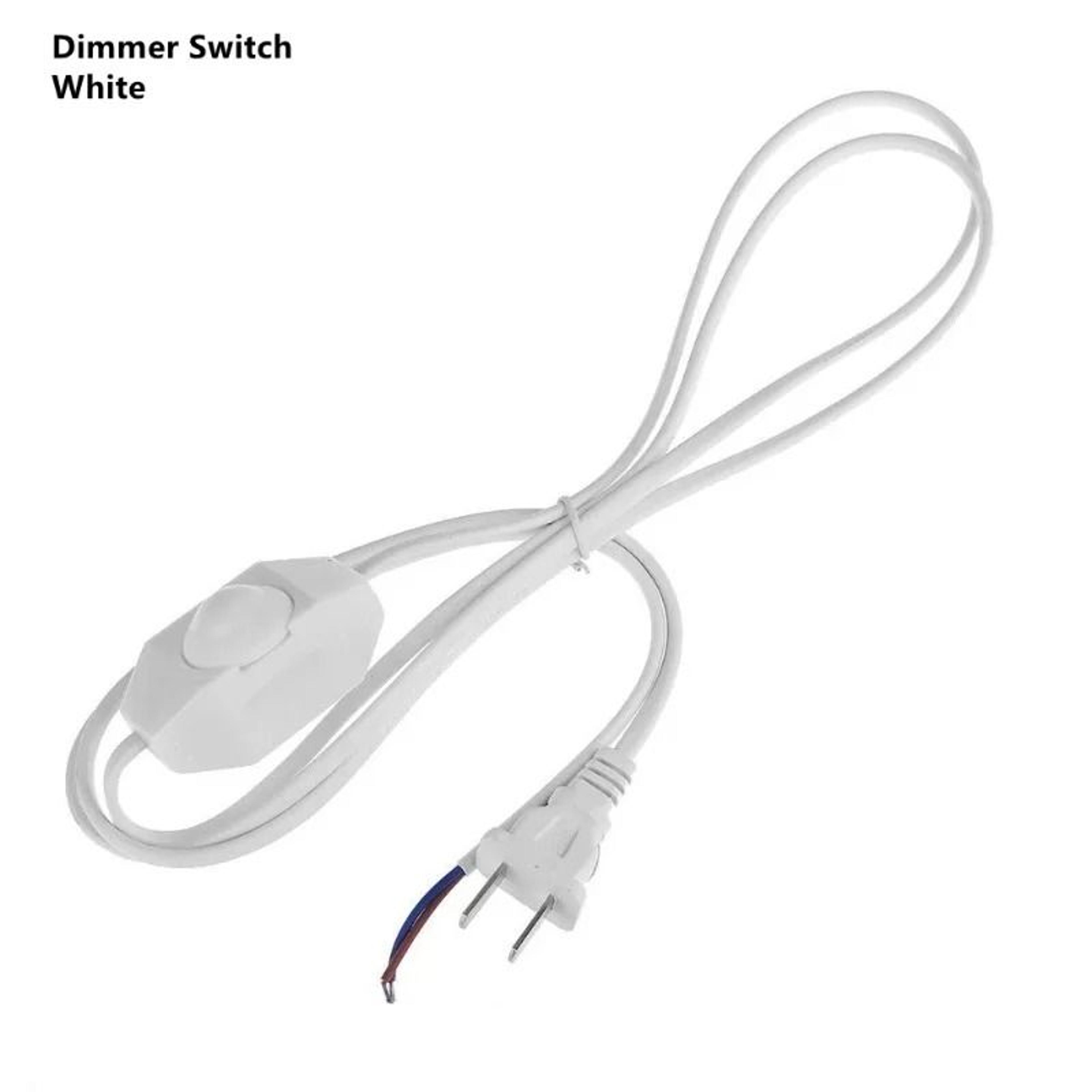 Extended Lamp Power Cord Line Cable With Inline Switch 59 Foot Length Floor Table Light Wire 4