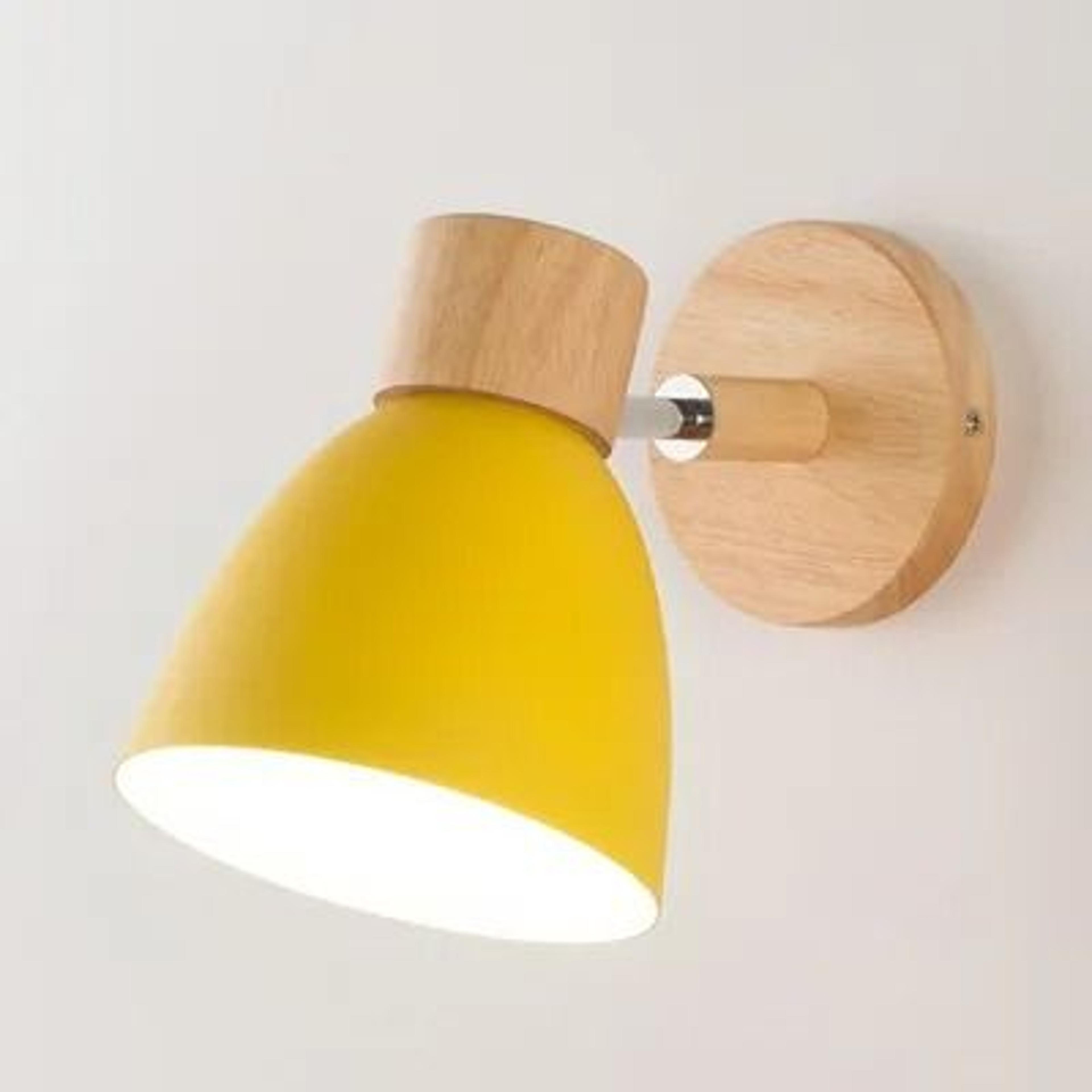 Minimalist Macaron Nordic Wall Sconce Adjustable Swivel Head Bedside Reading Light Fixture 10