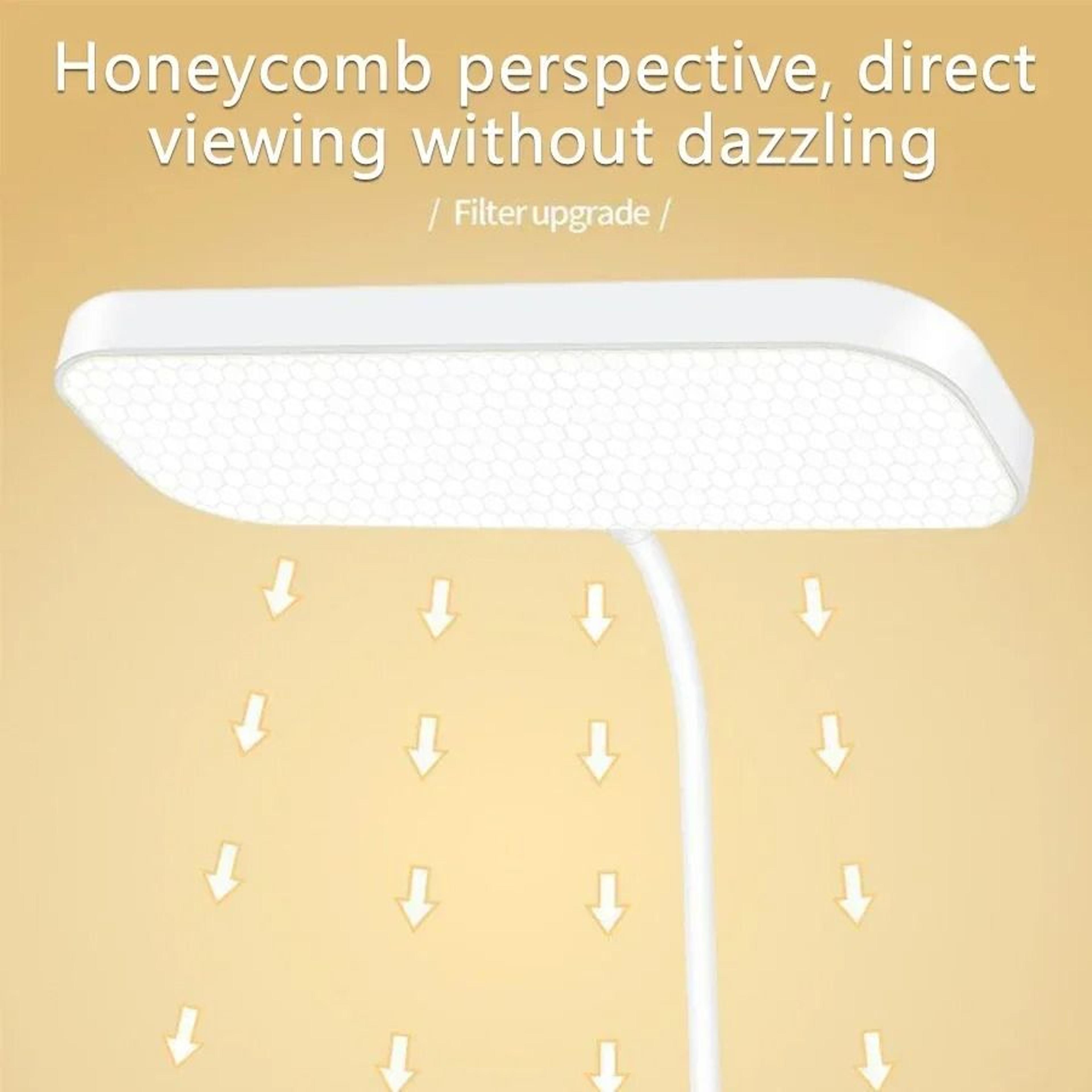 Rechargeable Eye Protection LED Desk Lamp Long Life Battery Stepless Dimming Touch Bedside Study Li 3