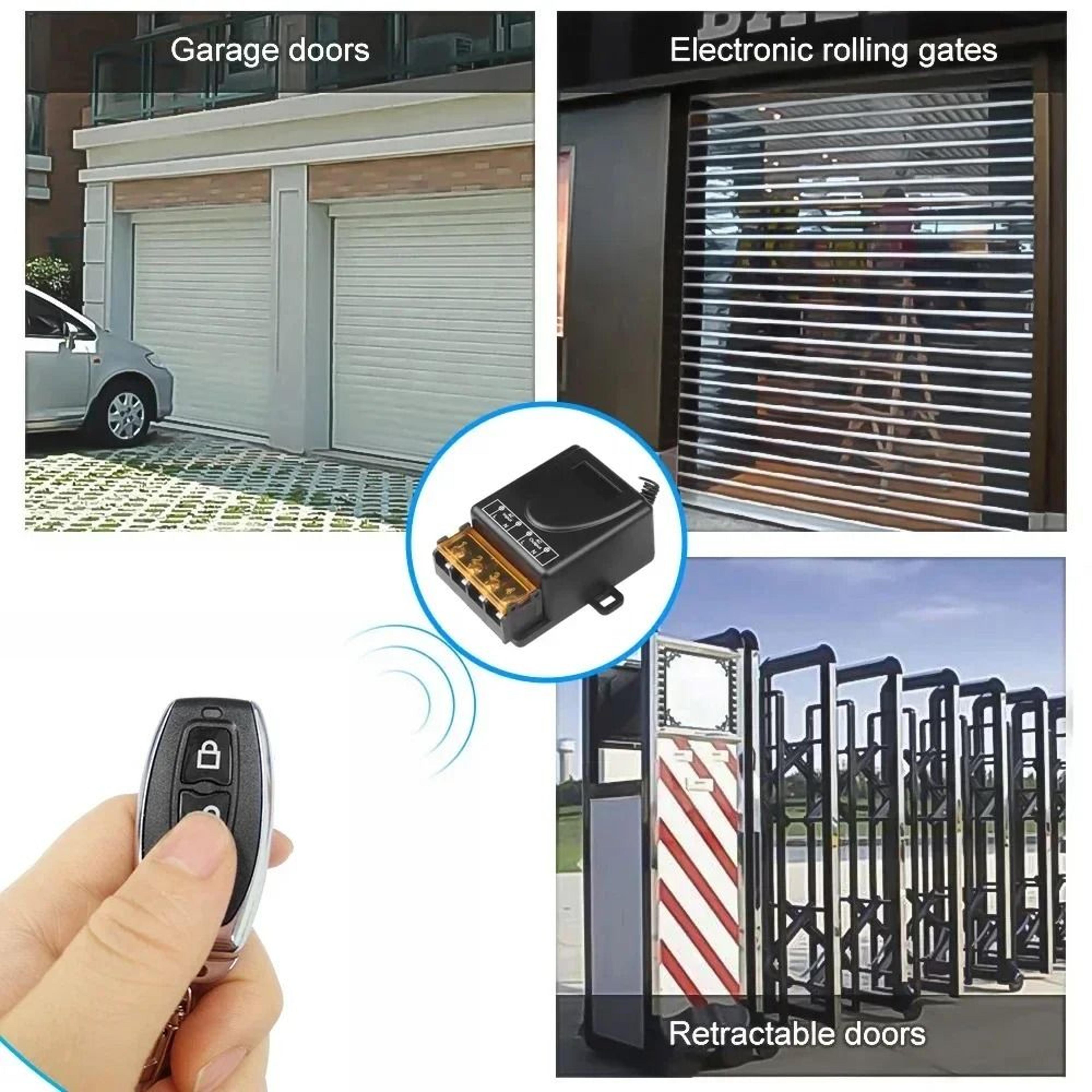 High Power 30A Wireless Remote Control Switch RF 433MHz AC 75220V Receiver Relay 2