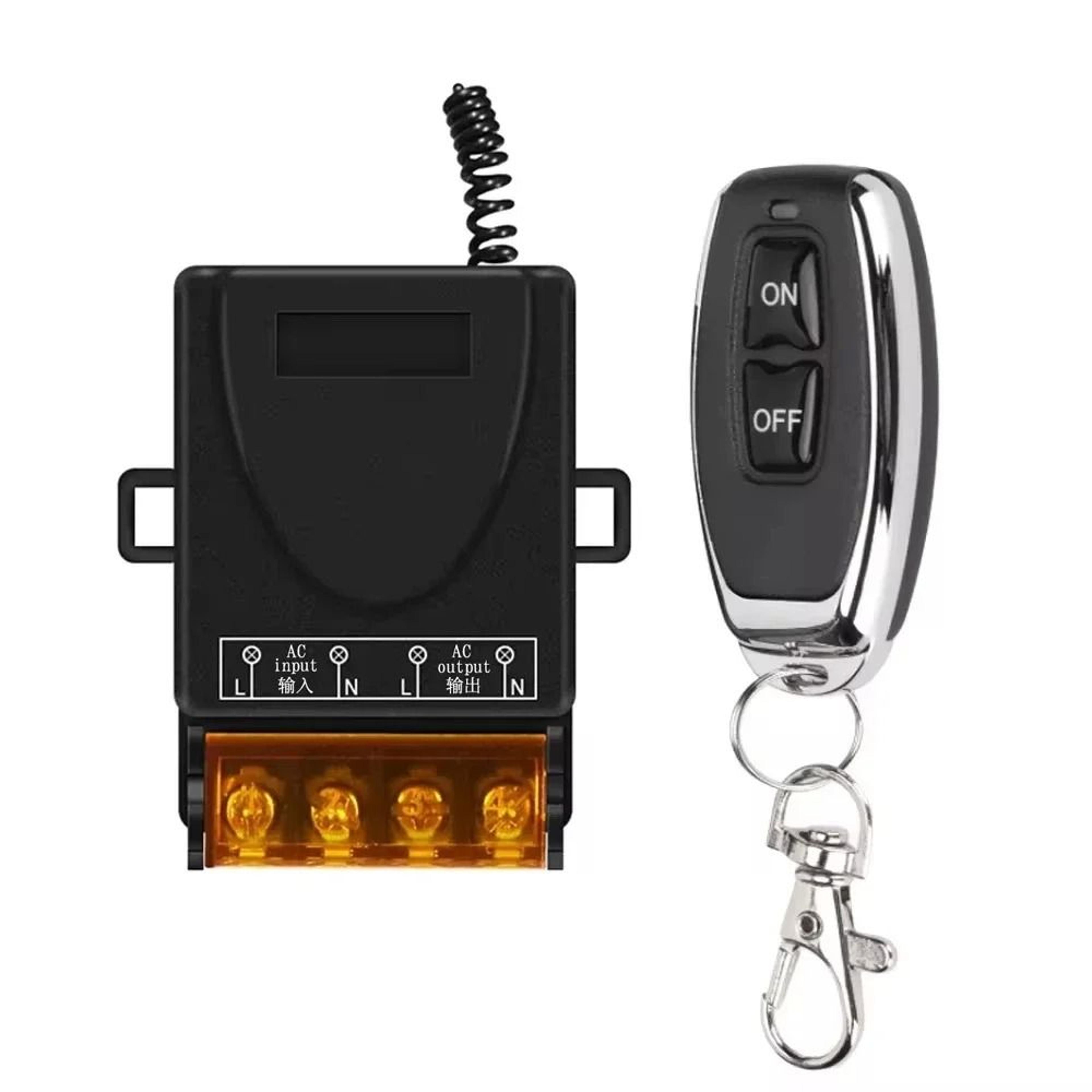 High Power 30A Wireless Remote Control Switch RF 433MHz AC 75220V Receiver Relay 8