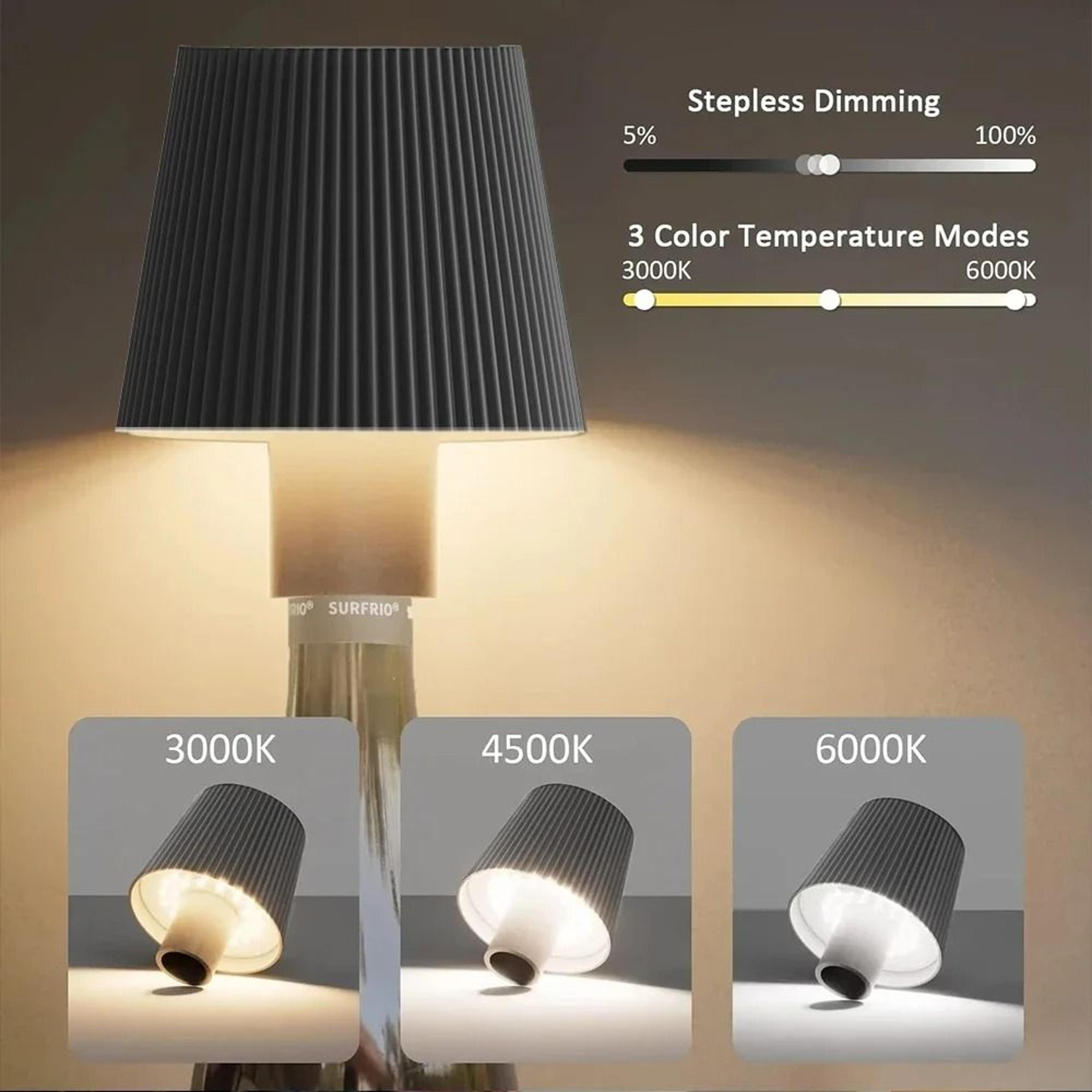cordless led wine bottle lamp head touch dimmable usb rechargeable table light