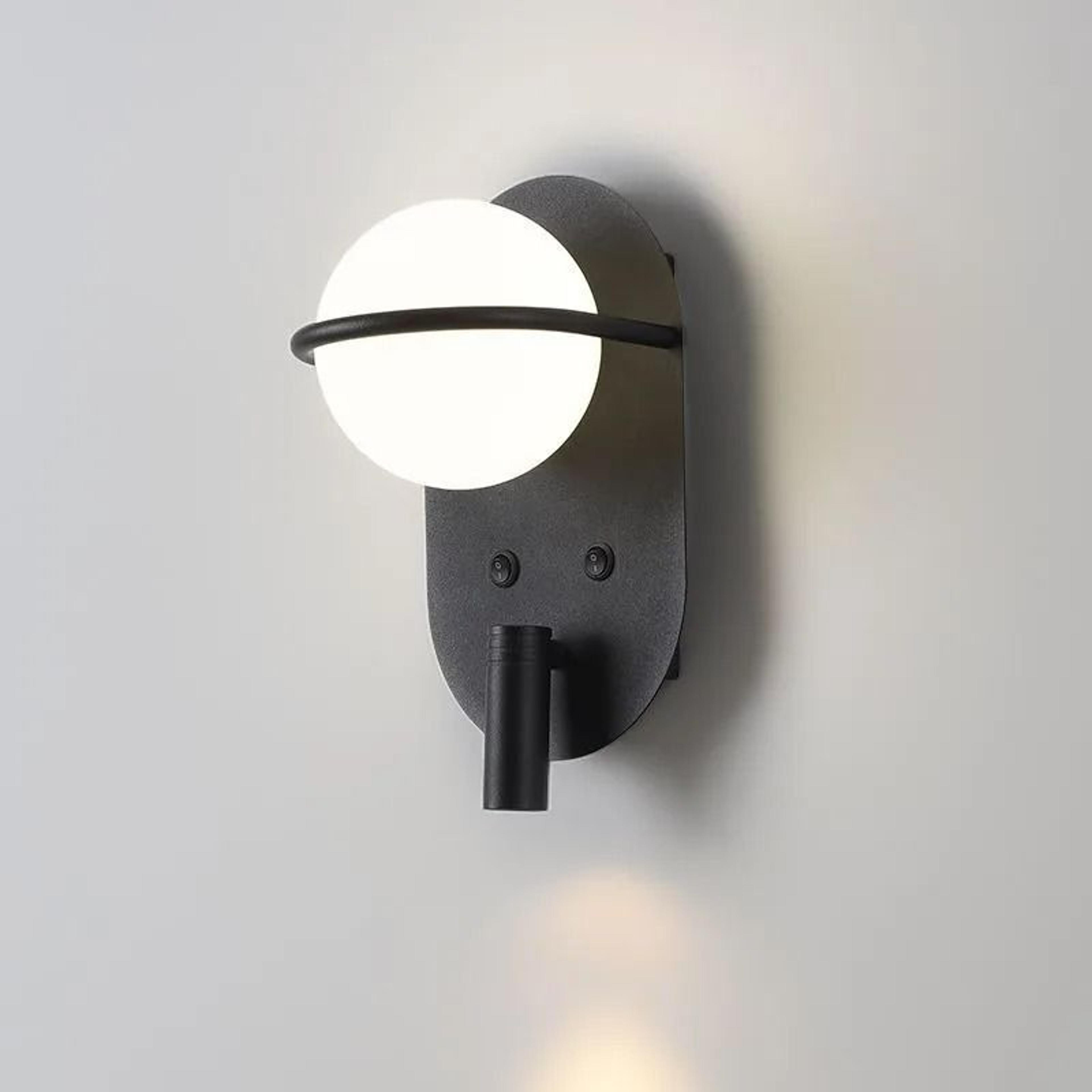 Minimalist Geometric LED Wall Lamp Creative Bedside Sofa Background Sconce 2
