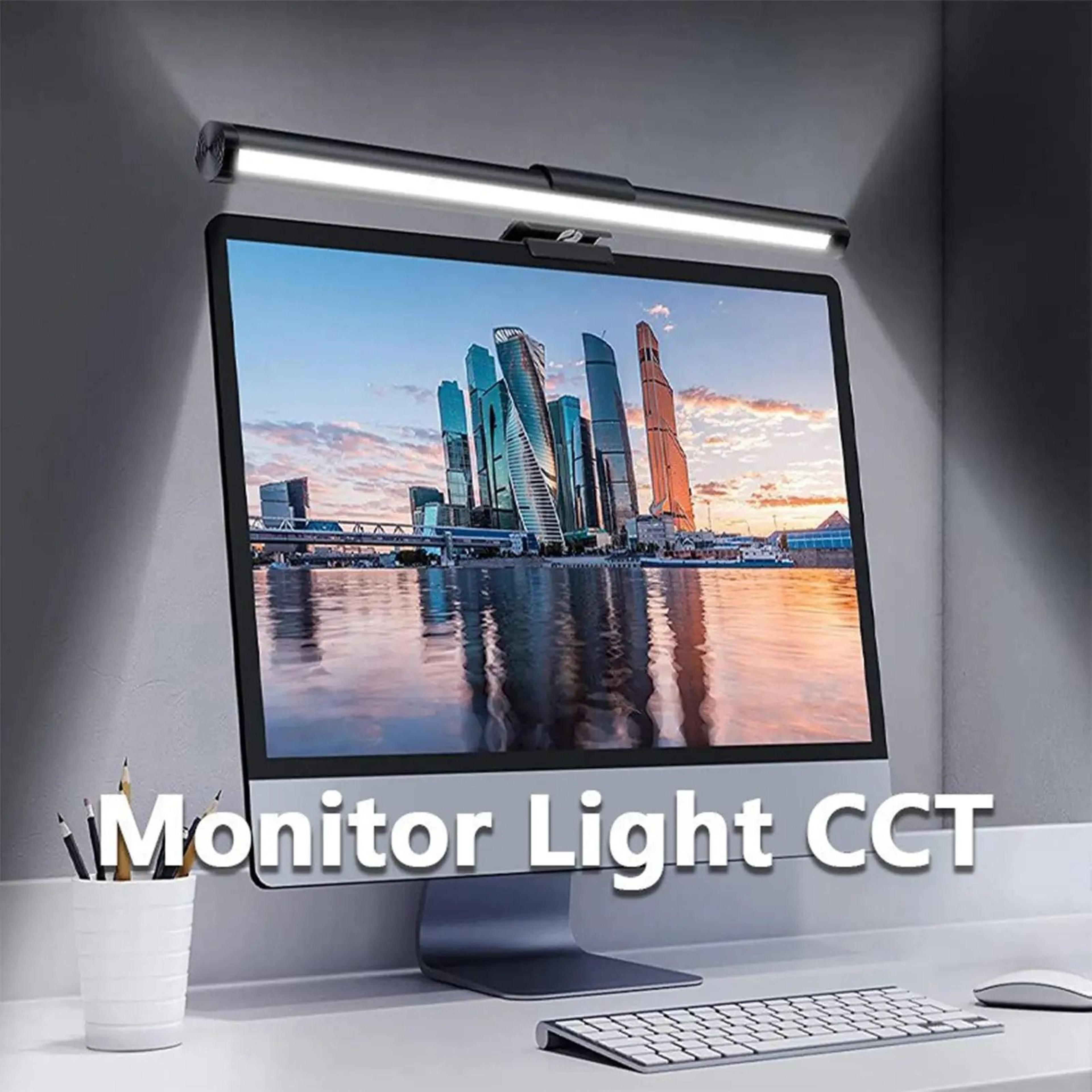 Computer Monitor Lamp 3 Color Adjustable Screen Light Bar Anti Glare Desktop Task Luminaire 3