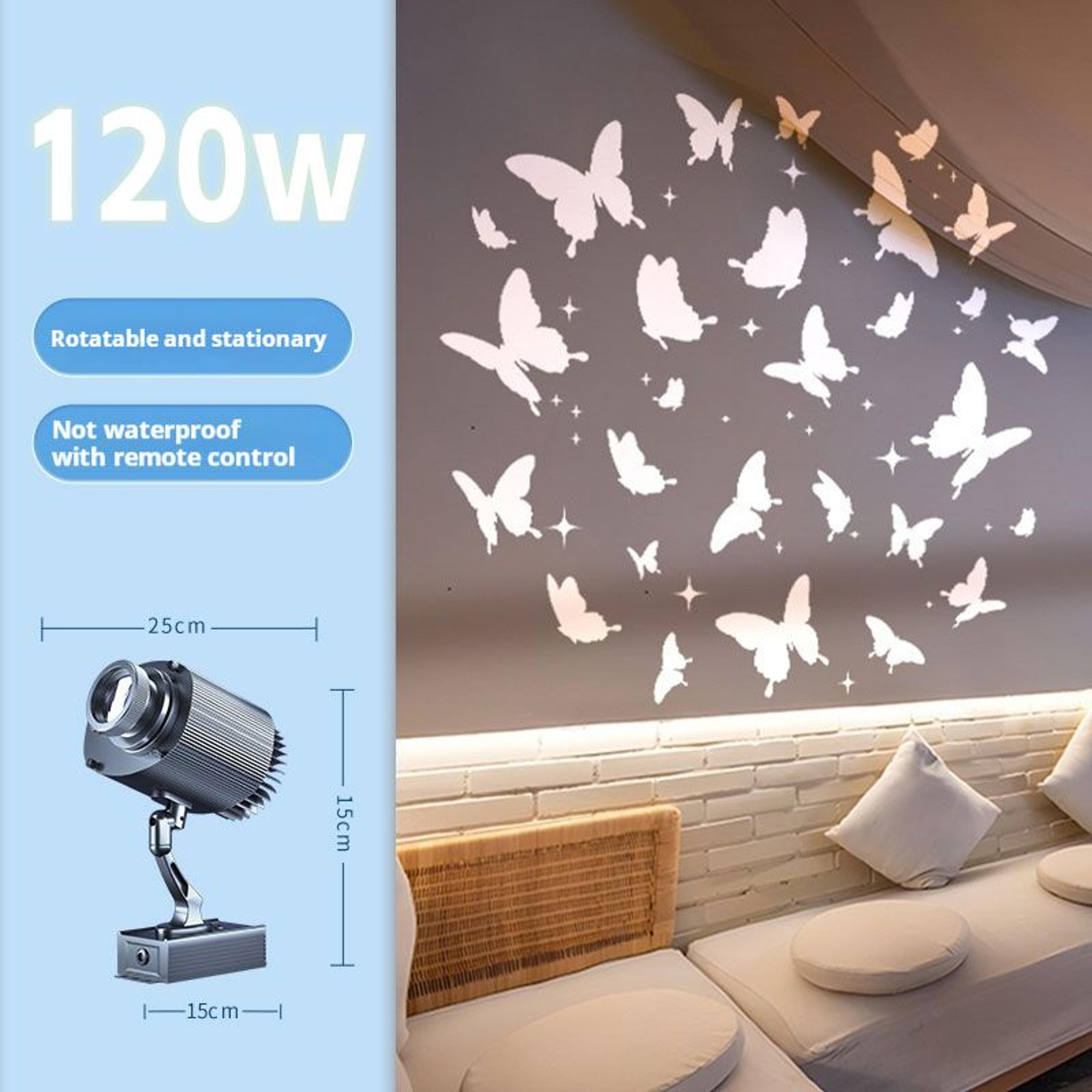 Dream Butterfly Animation Projector Lamp Decorative Pattern Spotlight Creative Effect Luminaire 10