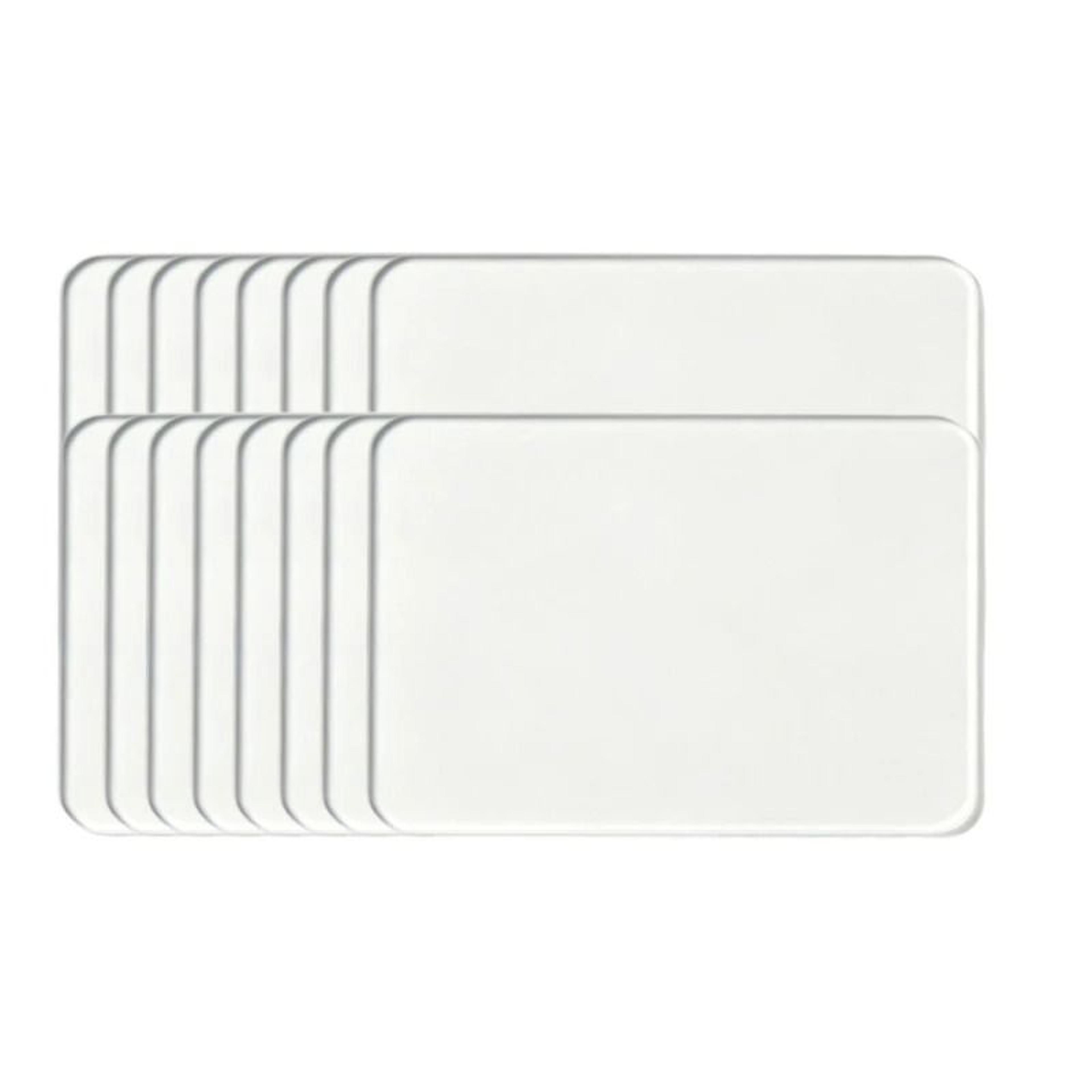 Clear Acrylic Rectangle DIY Refrigerator Magnet Blanks Custom Photo Frame Keepsake Set 6