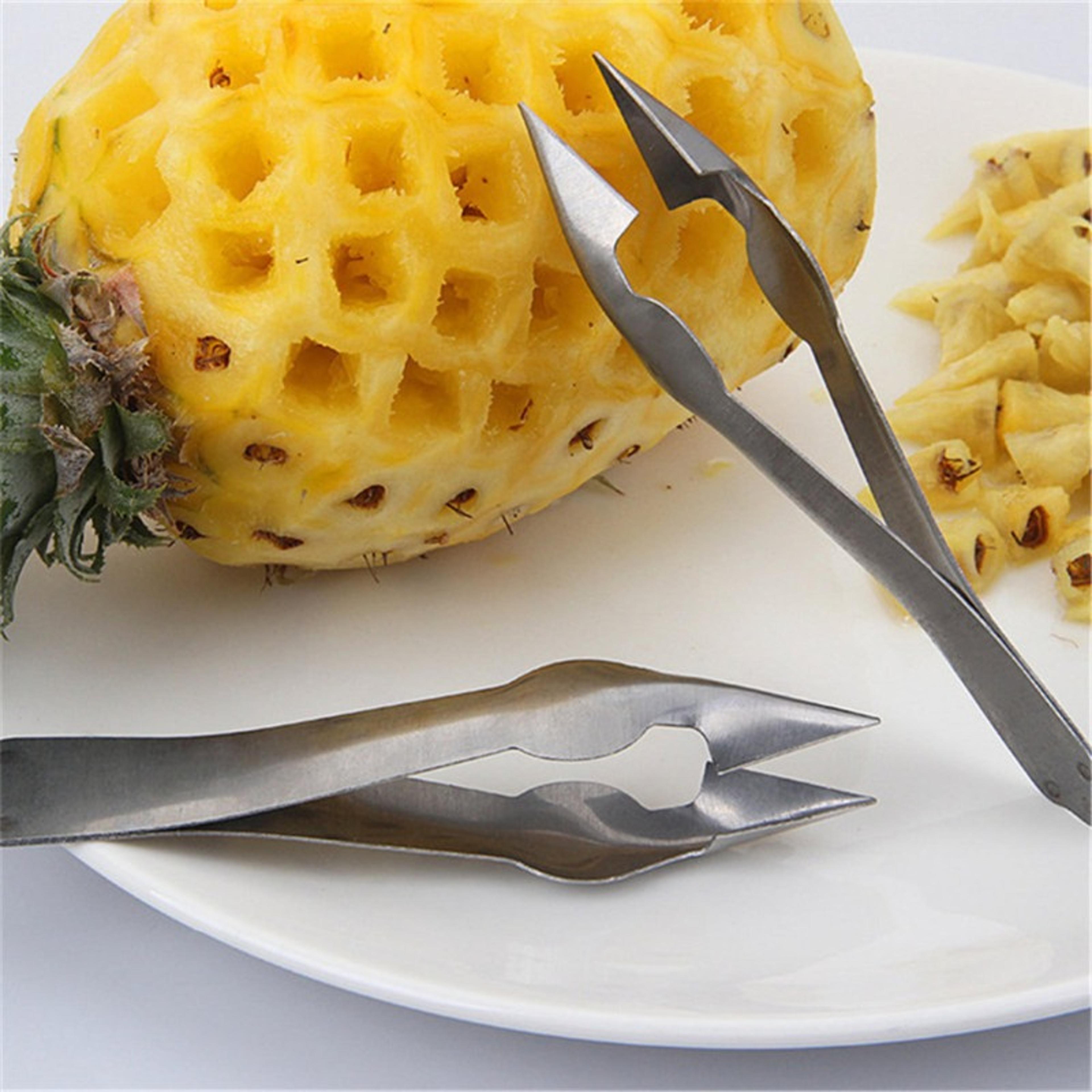 Stainless Steel Strawberry Huller And Pineapple Eye Remover Fruit Tool 5