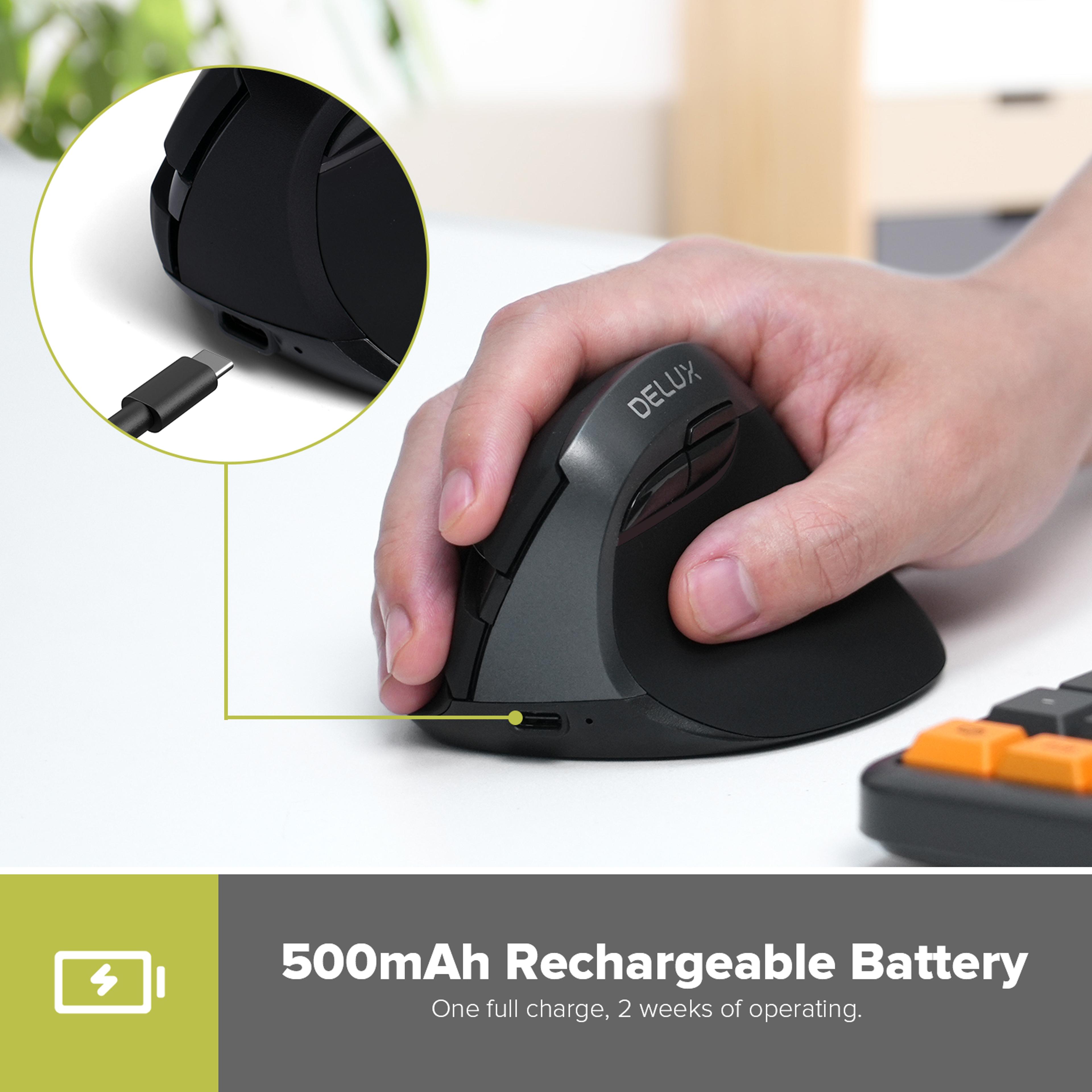 Mini Ergonomic Vertical Mouse Wireless Mouse Bluetooth 5