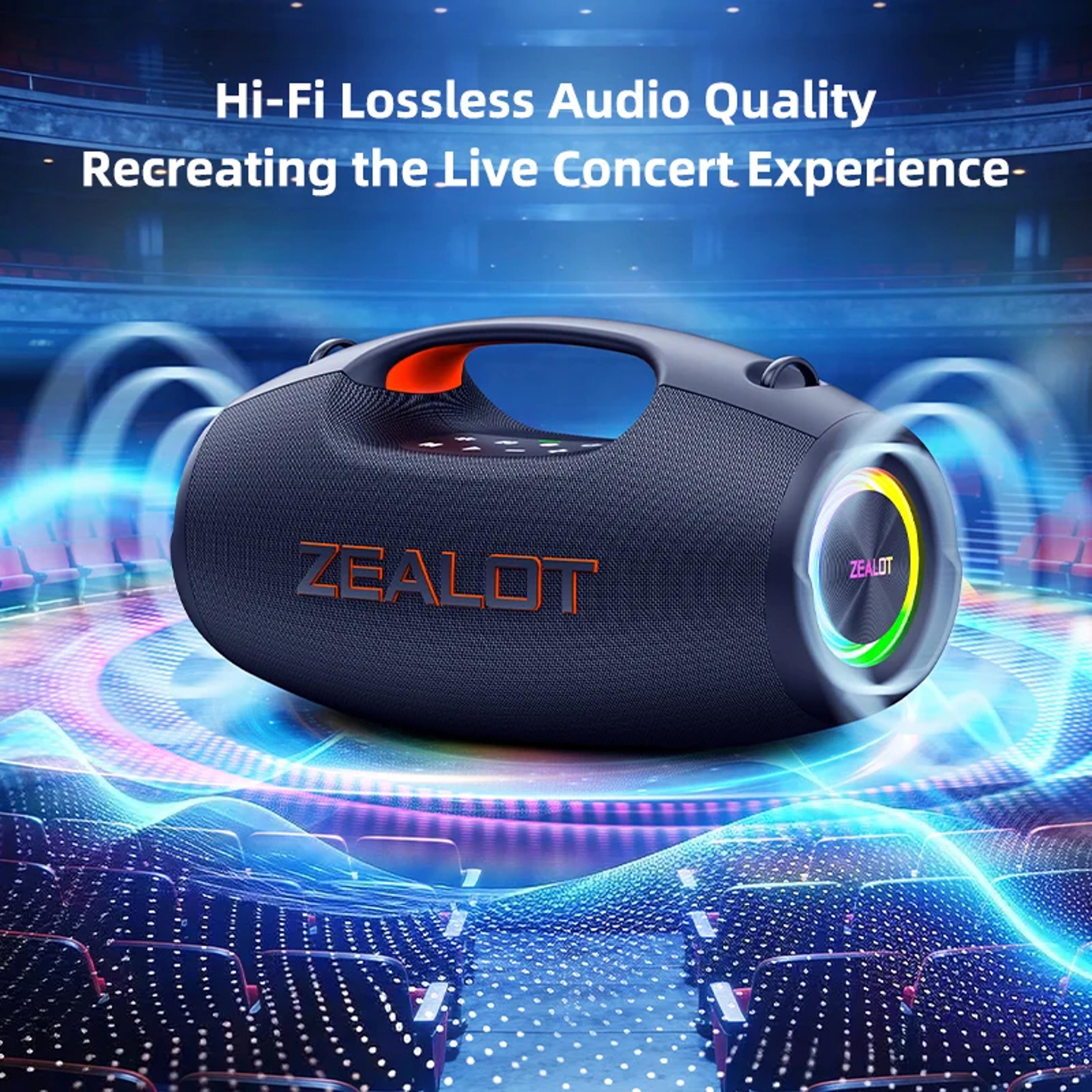 Bluetooth Speaker With Subwoofer Outdoor Party Speaker 2