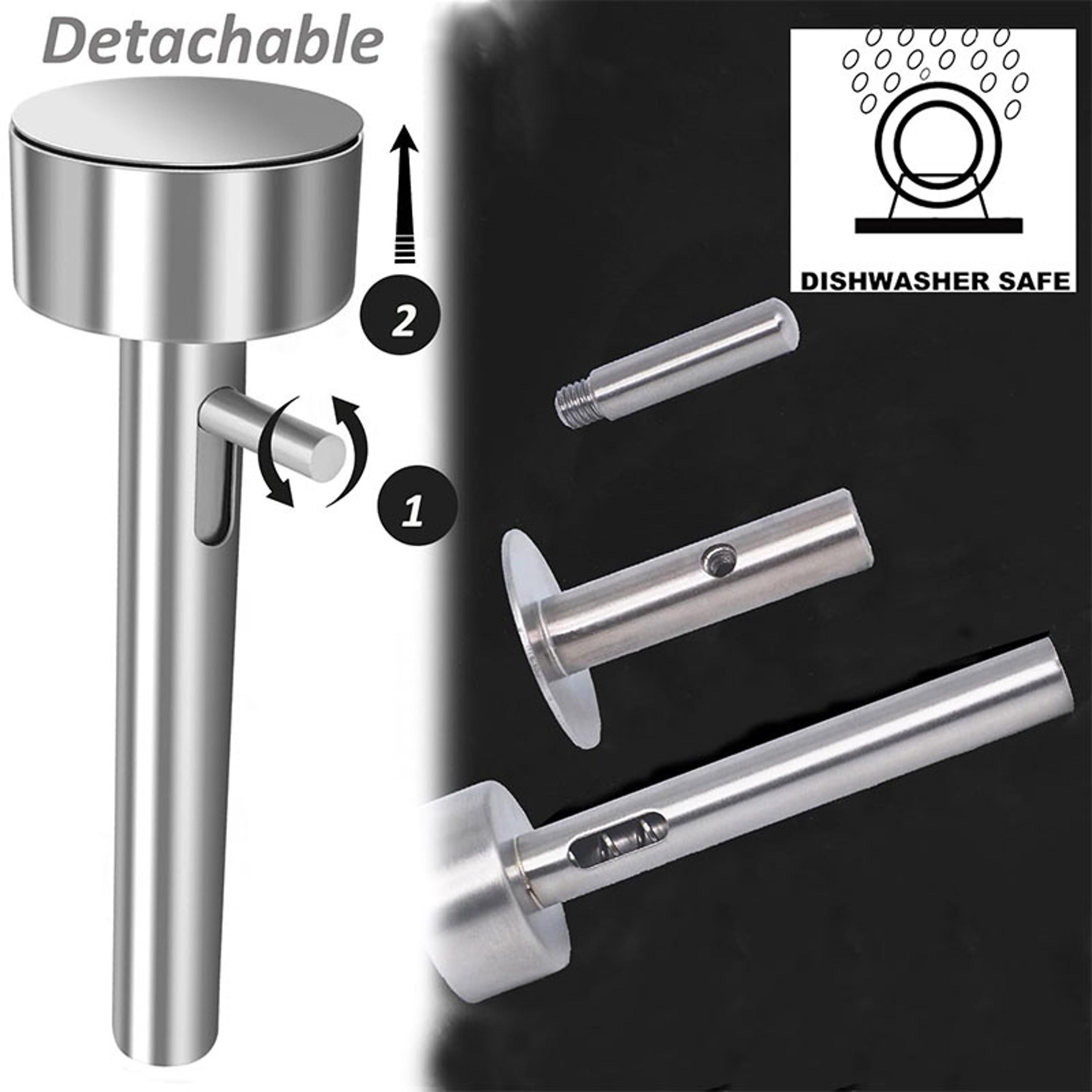 Stainless Steel Falafel Maker Scoop And Meatball Shaping Tool 3