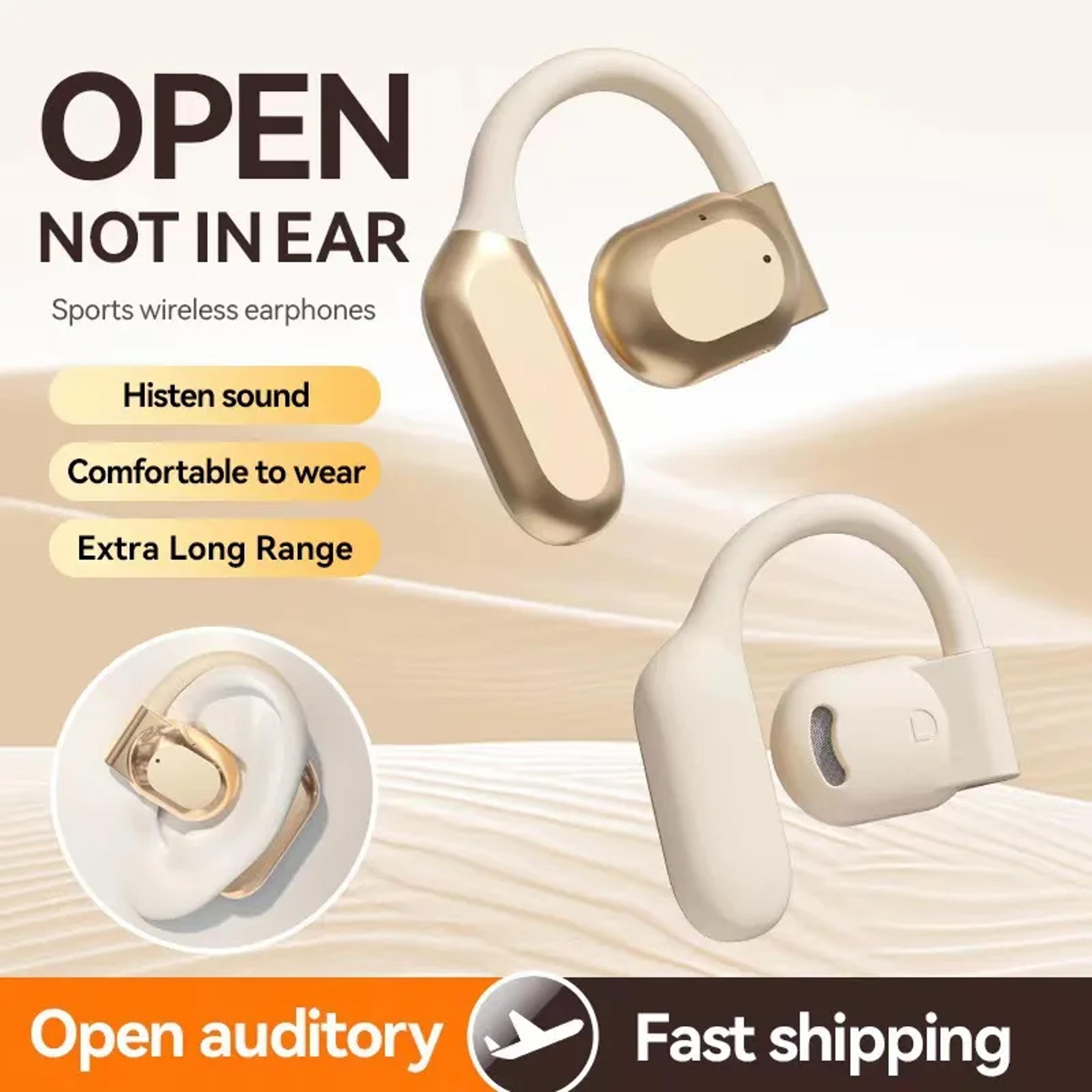 OpenFit OWS Open Ear Earbuds With Bluetooth Ear Hooks And LED Display 4