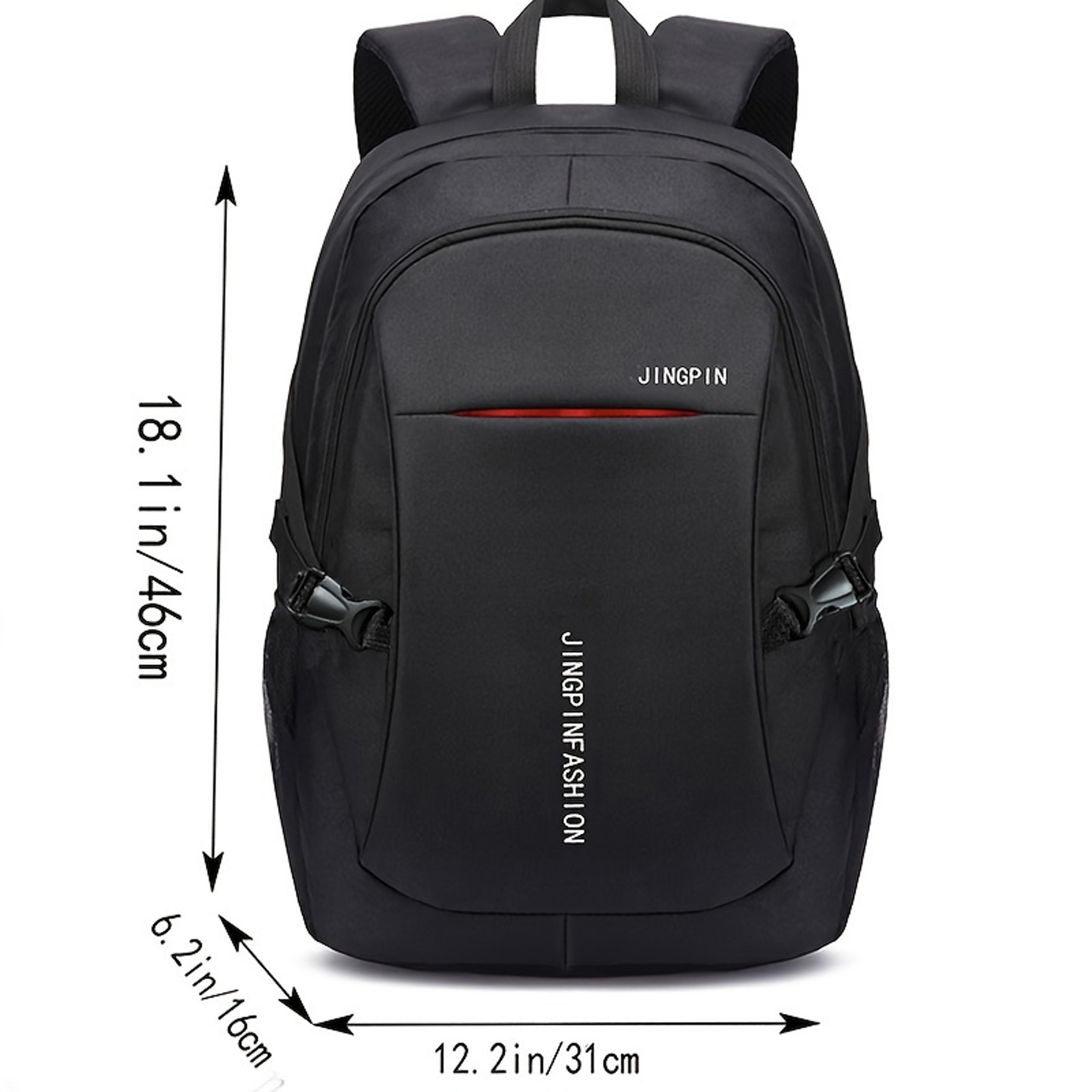 Men Waterproof Laptop Backpack Large Capacity Oxford Business Travel School Bag 5
