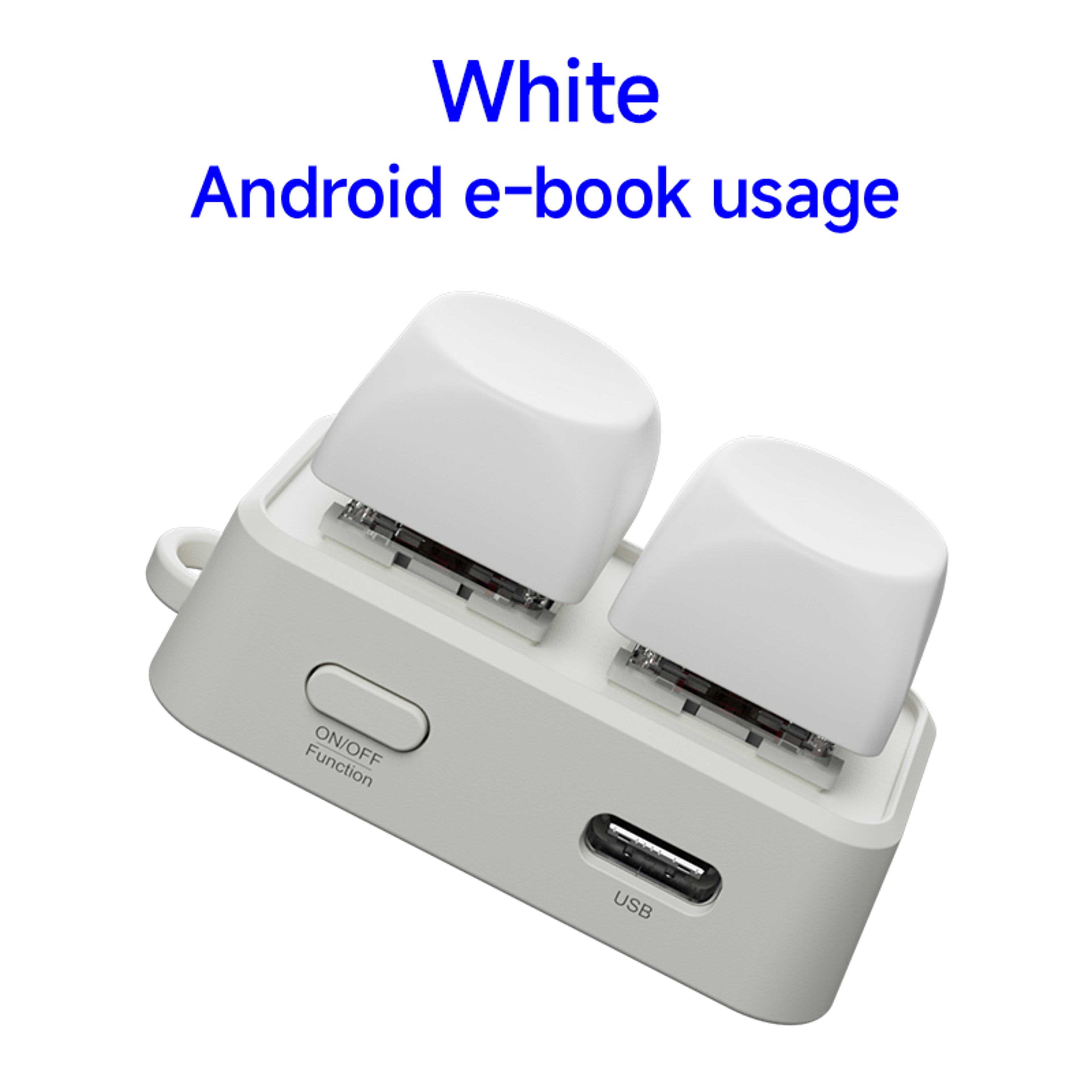 Mini Bluetooth Page Turner Wireless Book Reader Remote Mechanical Keyboard 9
