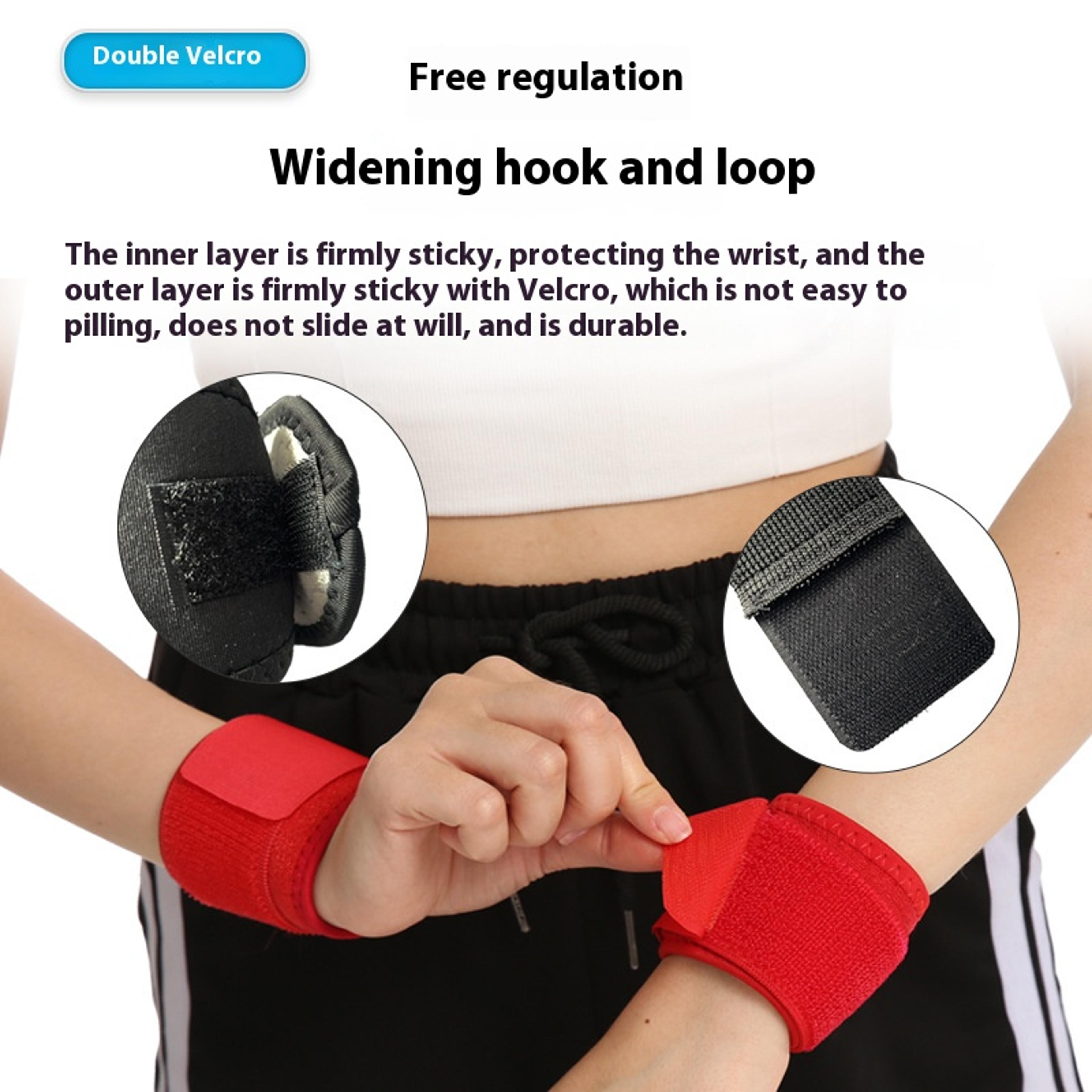Adjustable Elastic Wrist Support Wrap For Fitness Basketball Badminton 4