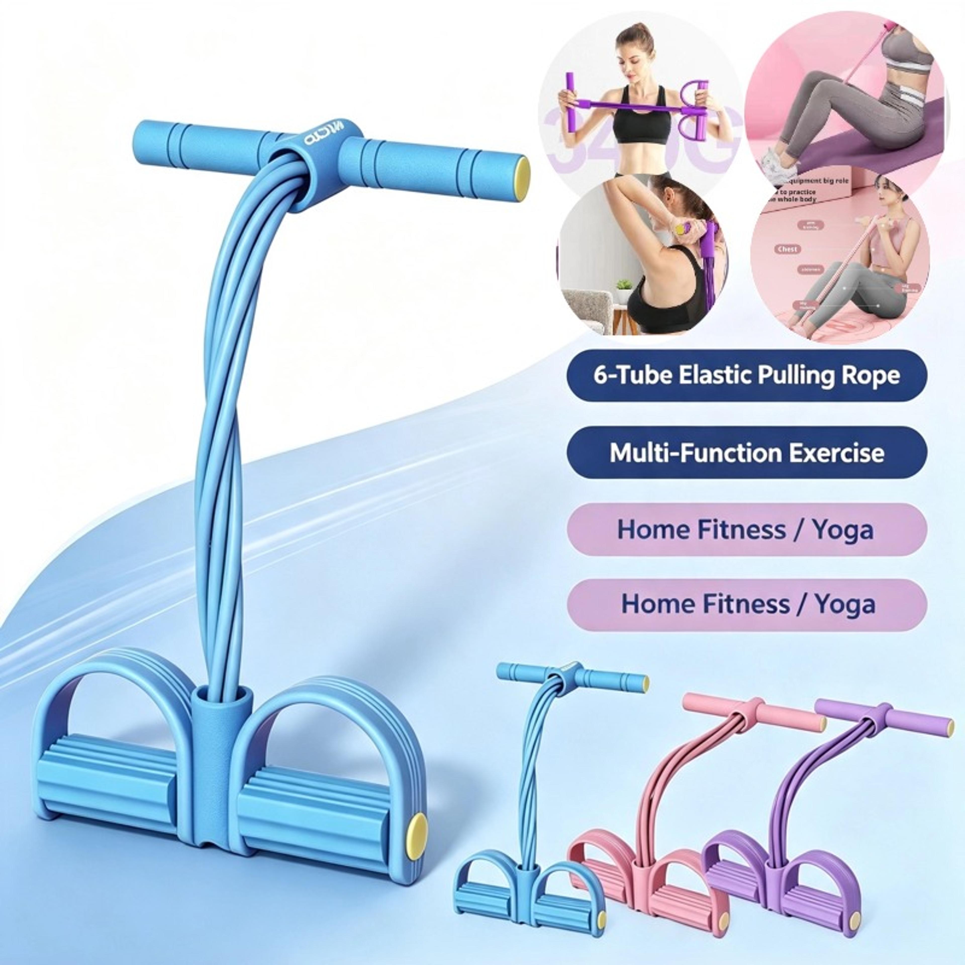Pedal Resistance Band Full Body Home Workout Trainer 2