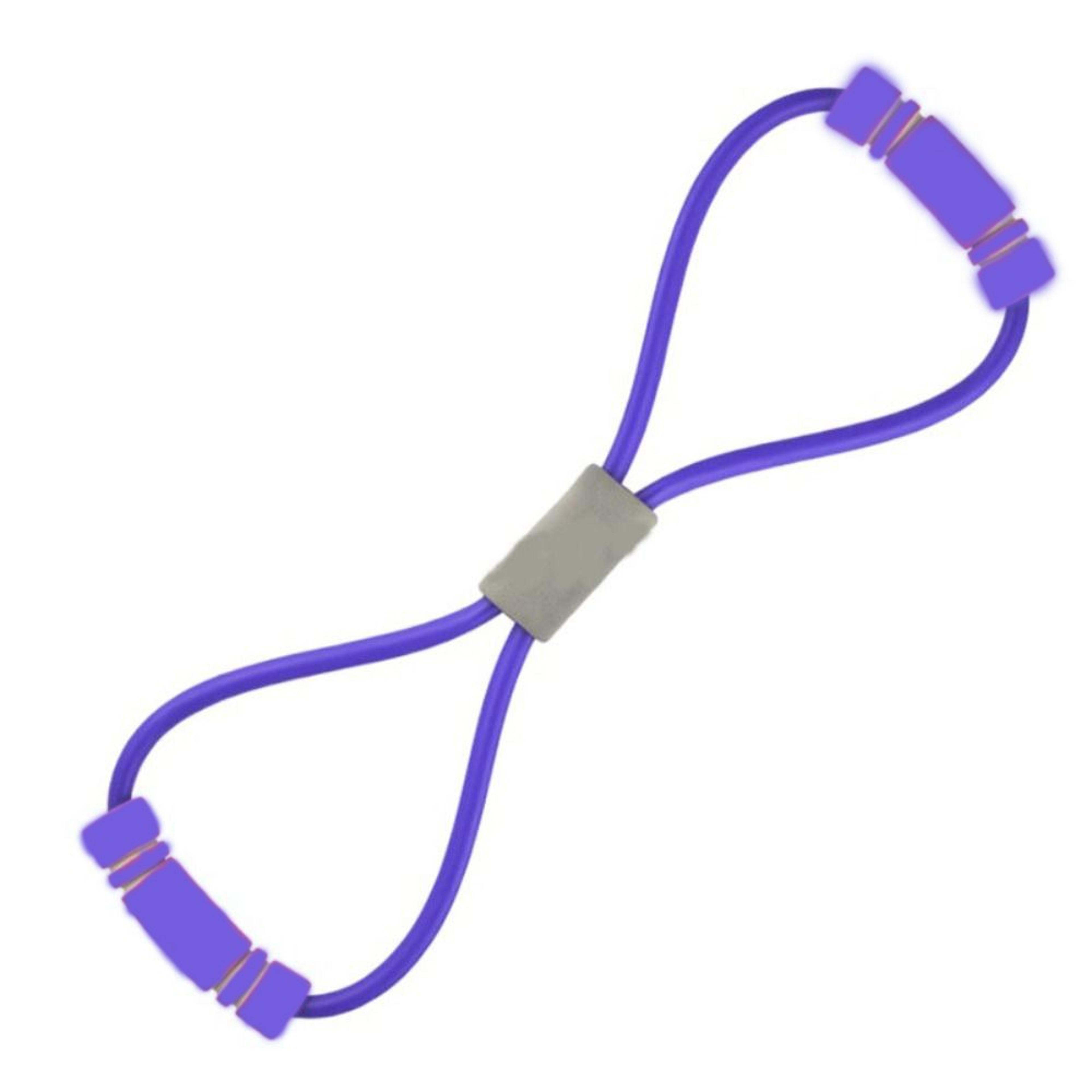 Figure Resistance Band Chest Expander For Yoga Stretching And Home Fitness 7