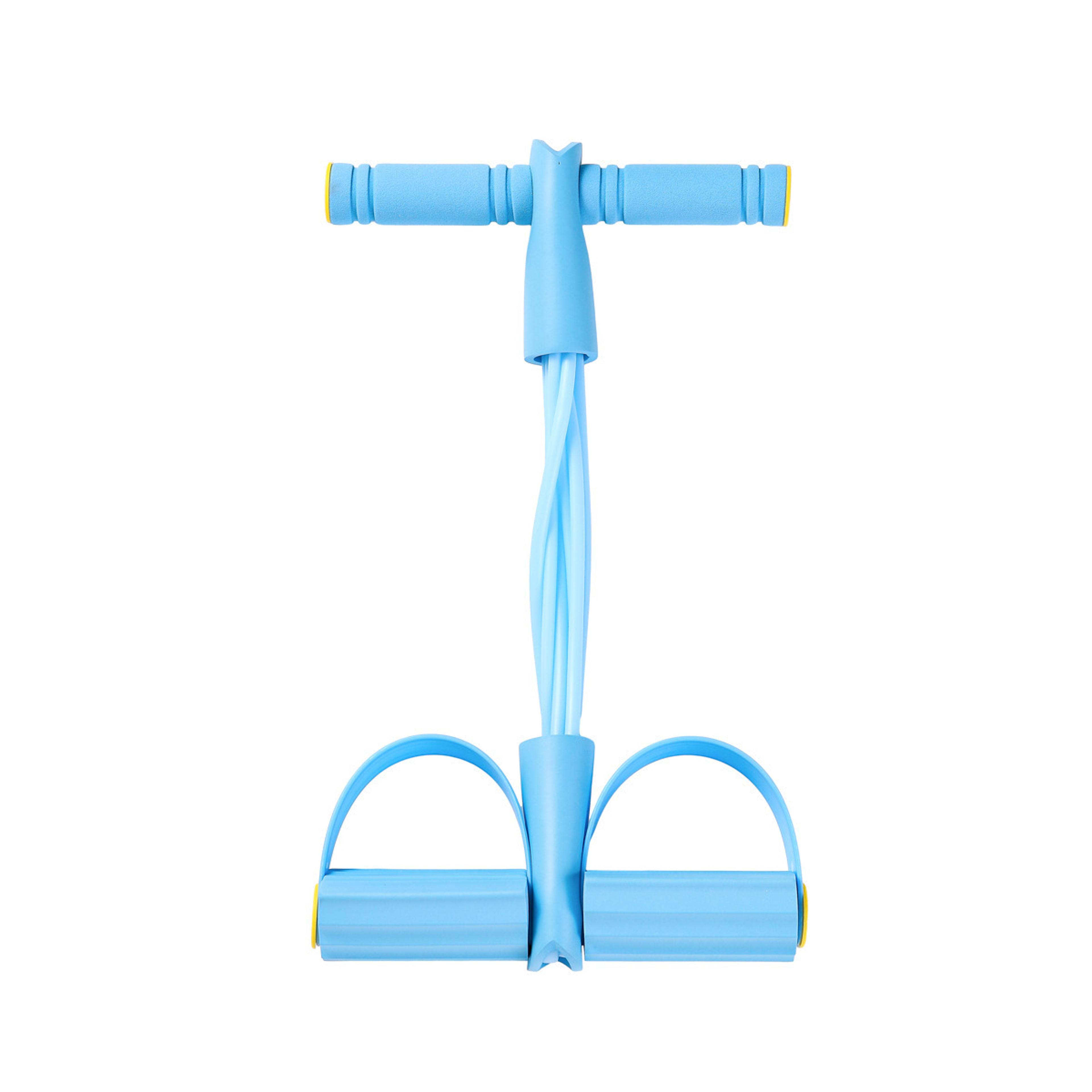 Tube Pedal Resistance Band Full Body Workout Core Trainer 2