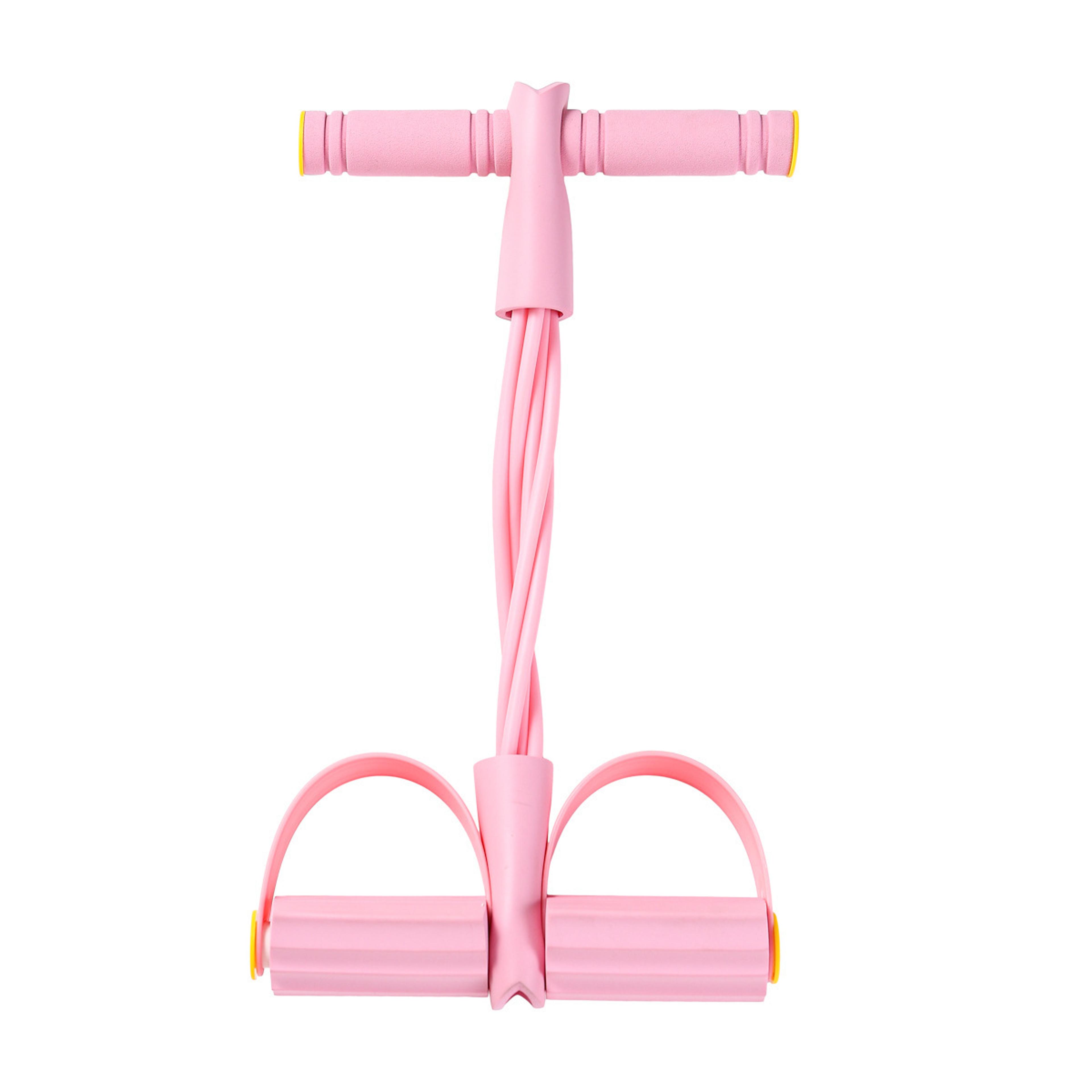 Tube Pedal Resistance Band Full Body Workout Core Trainer 1