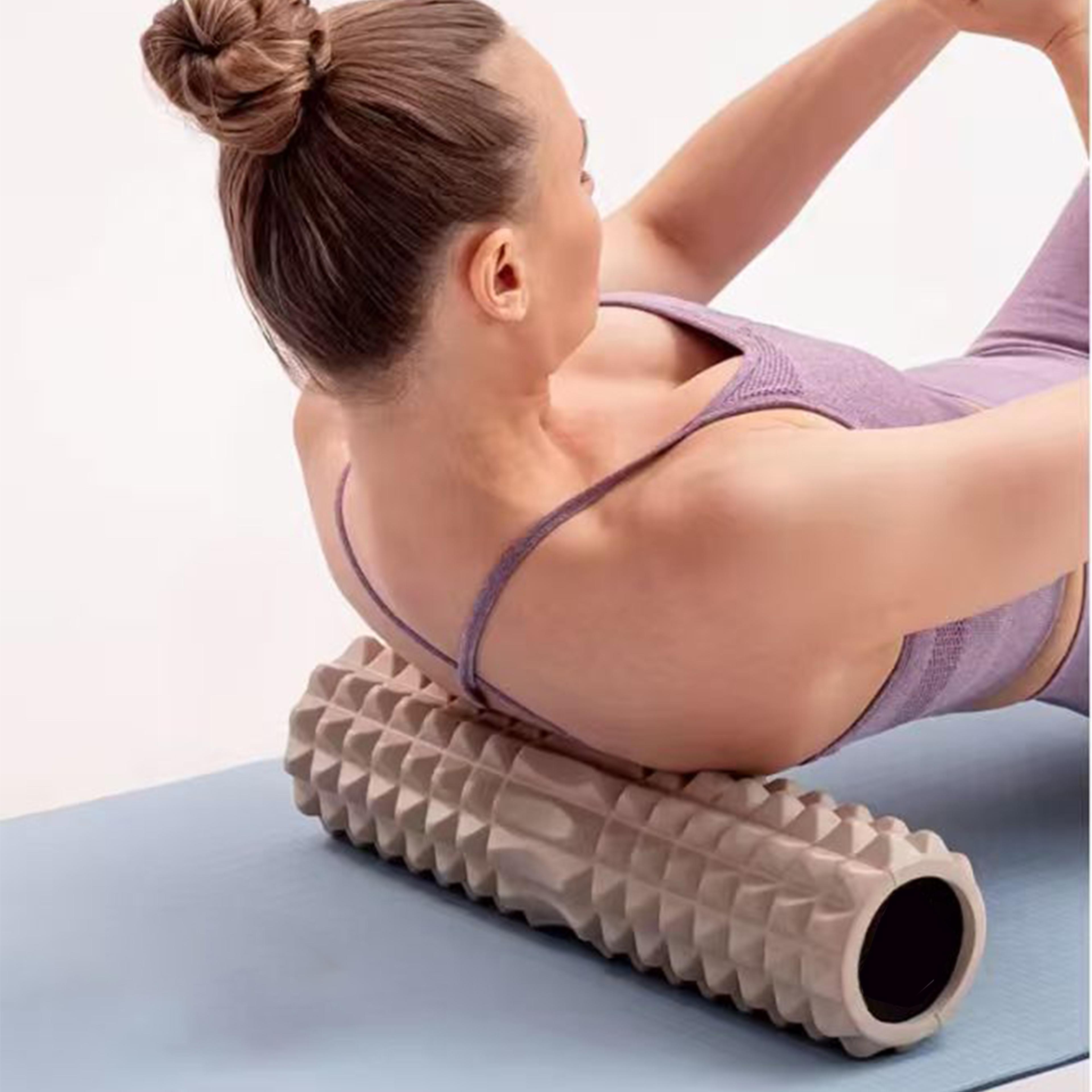 Foam Roller Massage Roller And Yoga Stick For Muscle Recovery And Home Fitness 2
