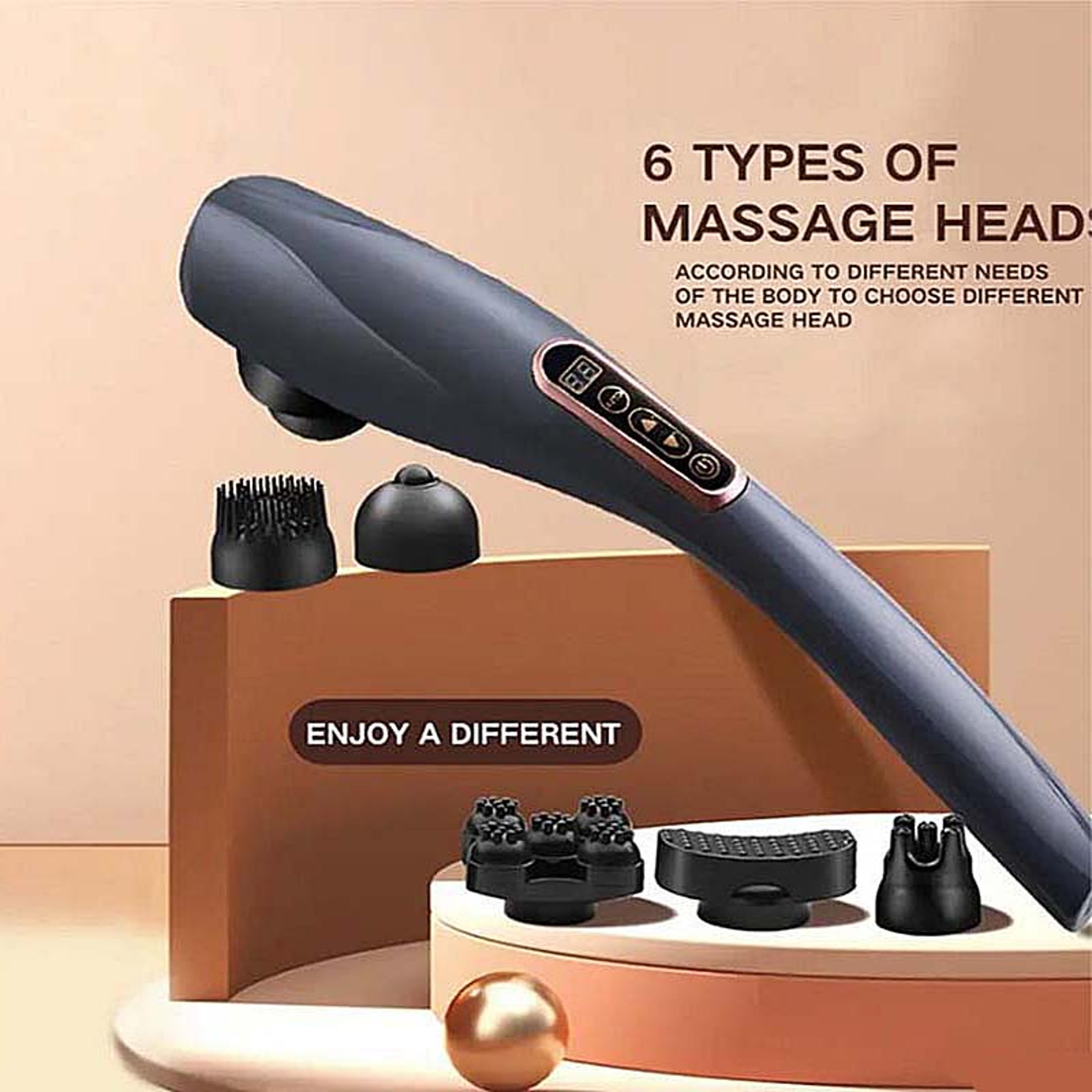 Heated Mini Deep Tissue Massage Gun Portable Percussion Muscle Massager 2